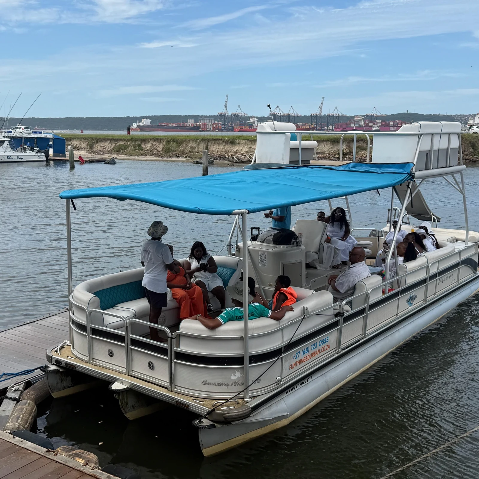 Découvrez le port de Durban depuis un ponton