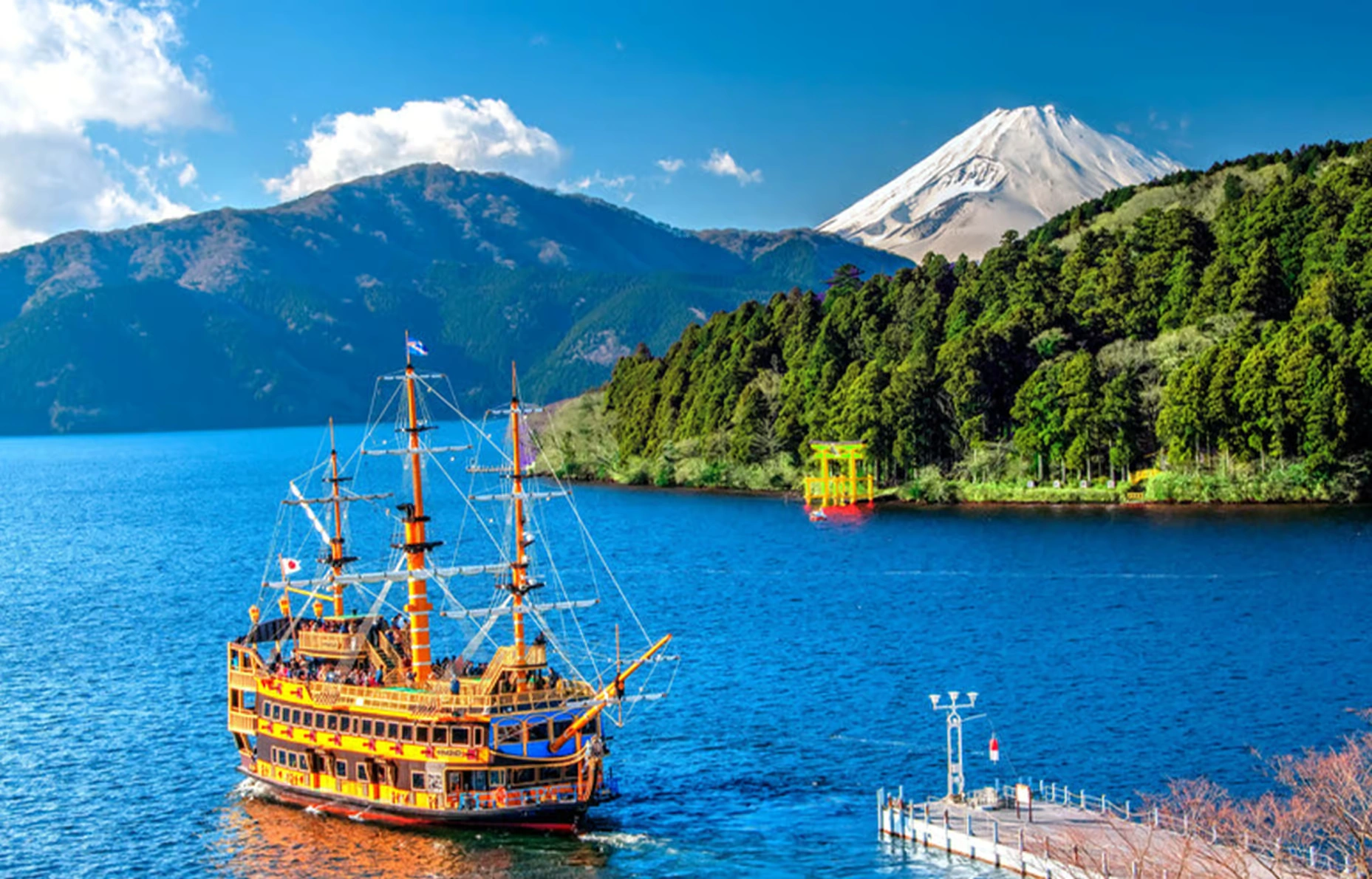 Excursión Monte Fuji y Hakone desde Tokio con teleférico