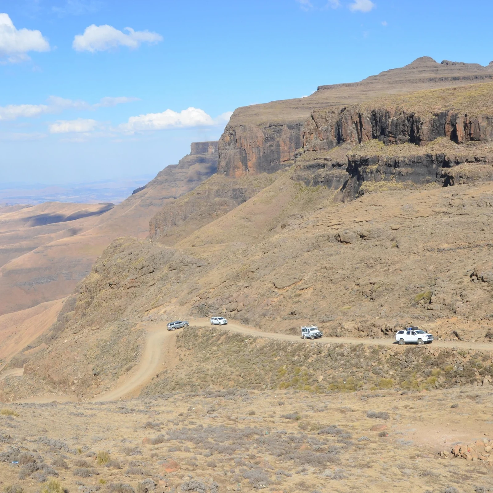 Von Durban über den Sani Pass nach Lesotho im 4x4