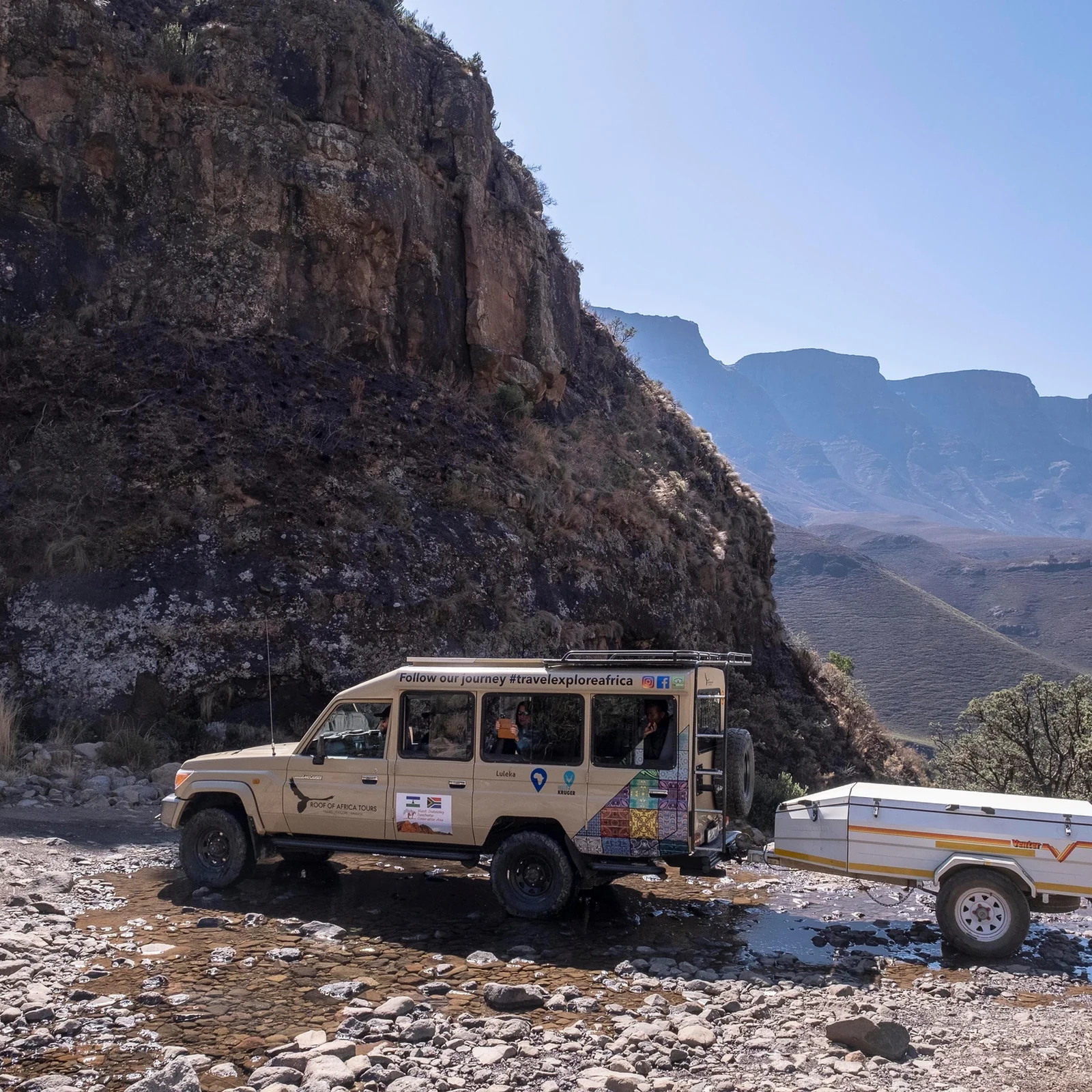 Cross Sani Pass by 4×4 and experience Lesotho from Durban