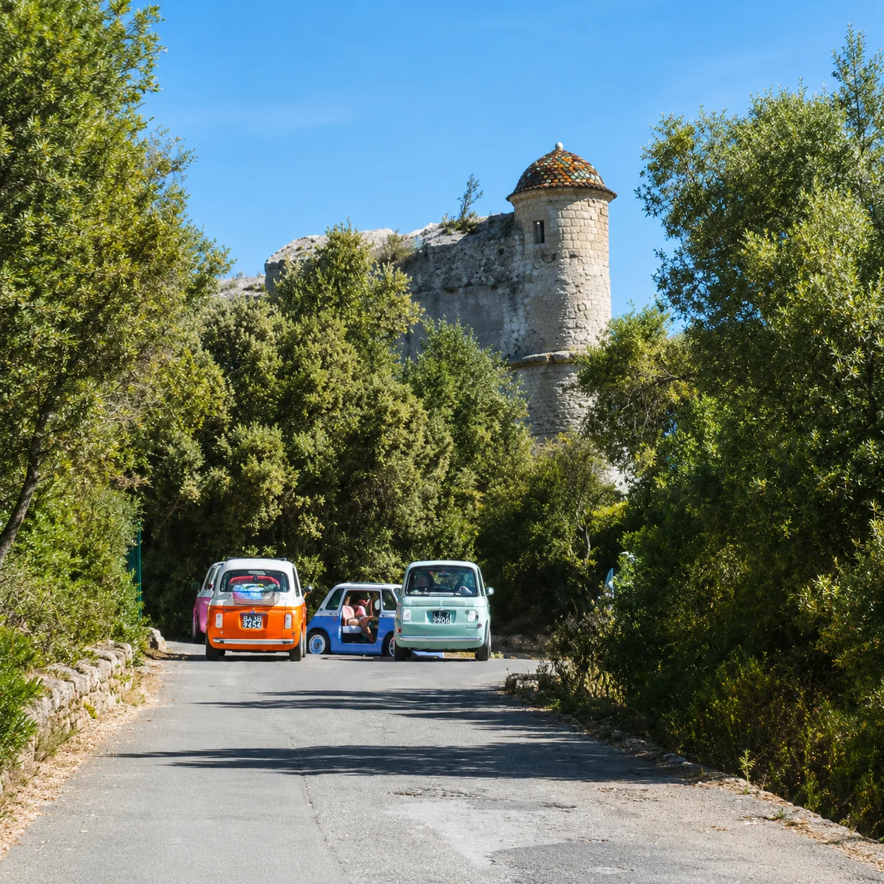 Mini-Fiat électrique à Nice : route guidée sur la Côte d’Azur
