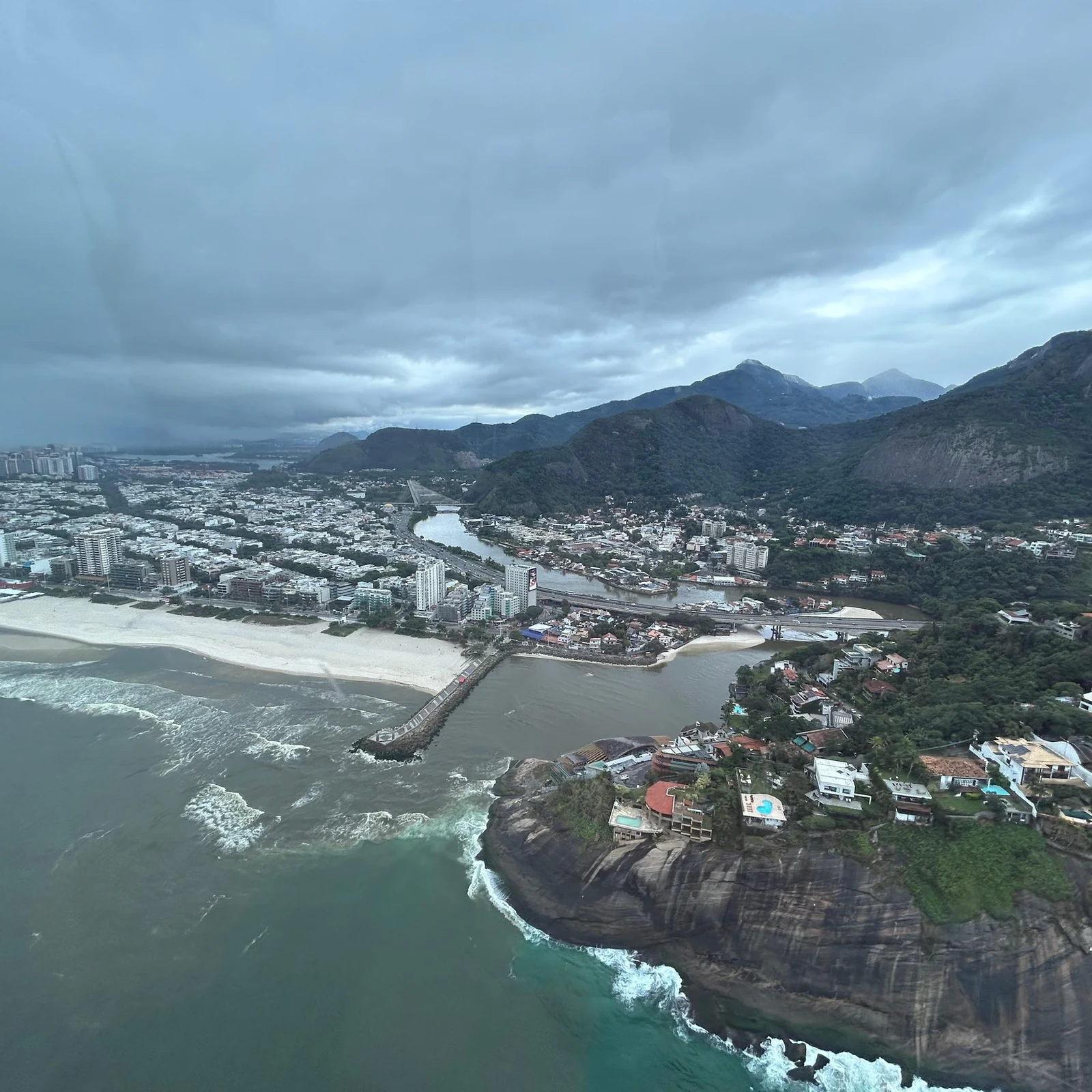 Rio de Janeiro aus einem privaten Hubschrauber