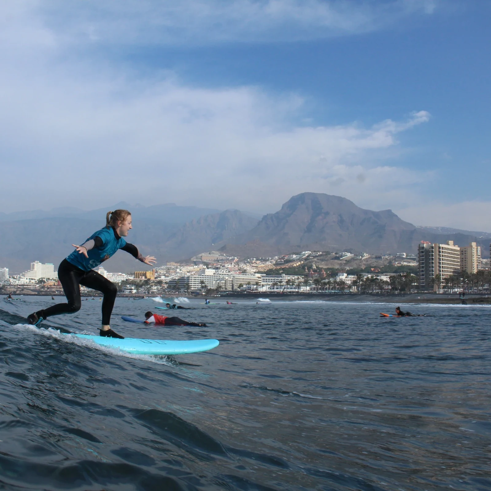 Cours de surf à Tenerife avec photos incluses