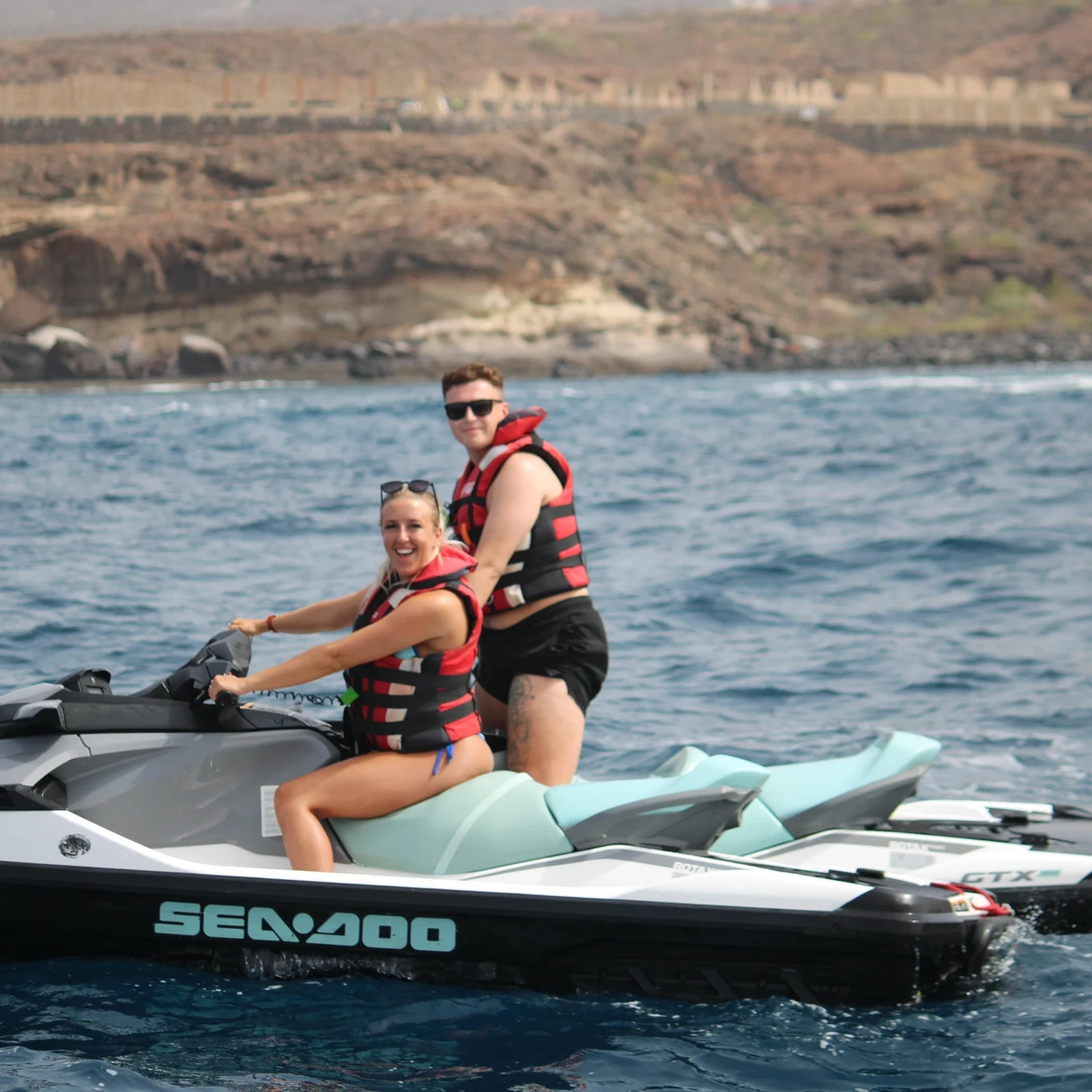 Parcourez la côte sud de Tenerife en jet-ski