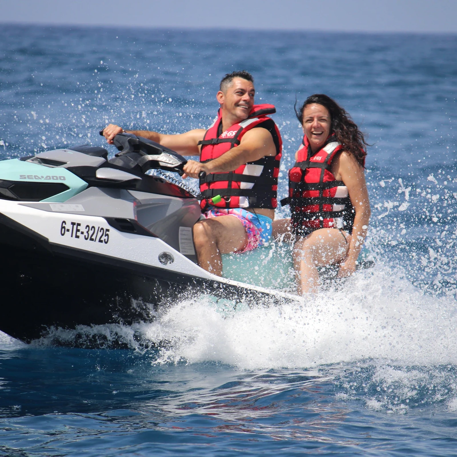 Safari en jet-ski au départ de Puerto Colón