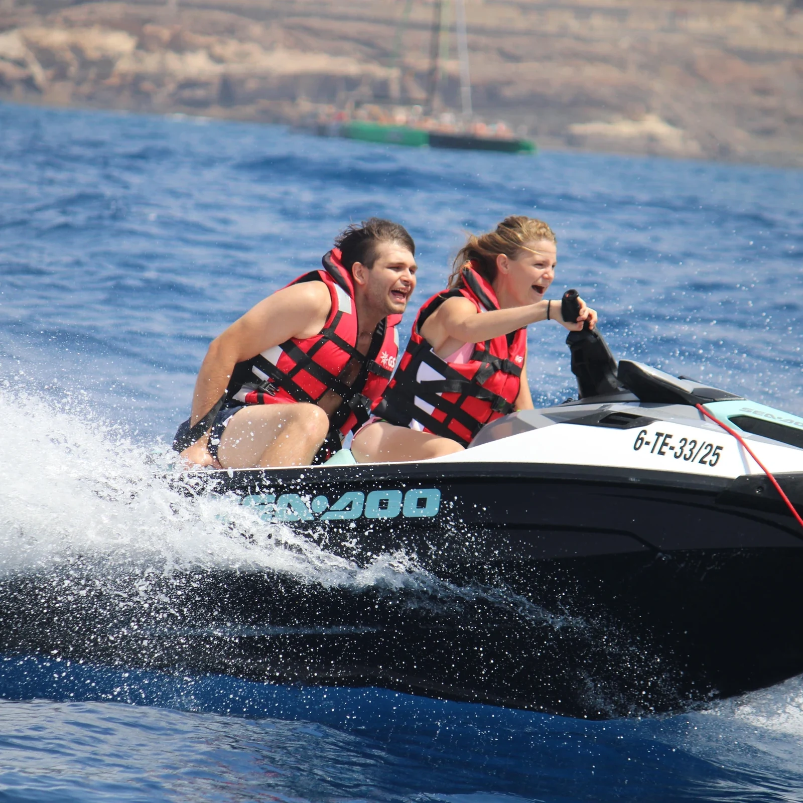 Safari en jet-ski au départ de Puerto Colón