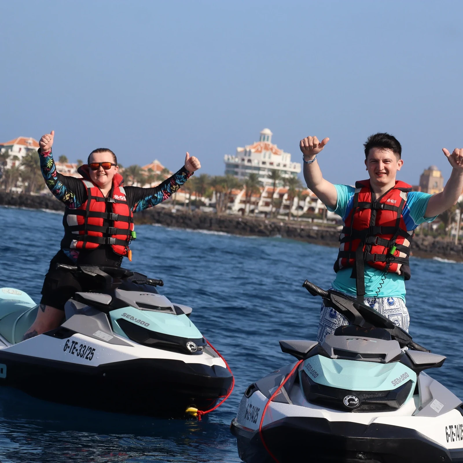 Safari en jet-ski au départ de Puerto Colón