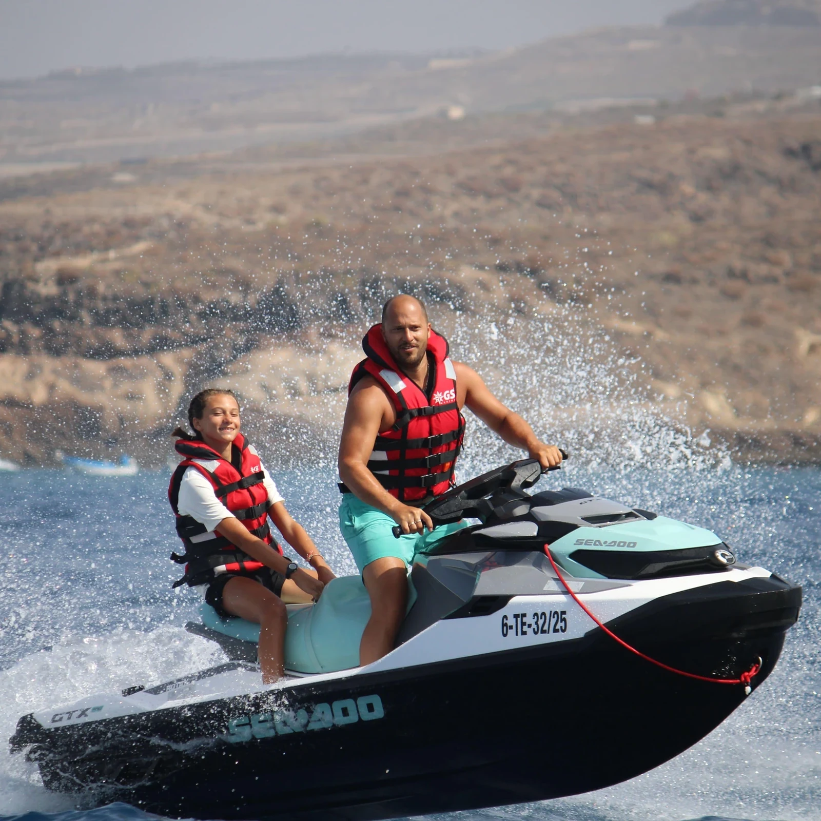 Safari en jet-ski au départ de Puerto Colón