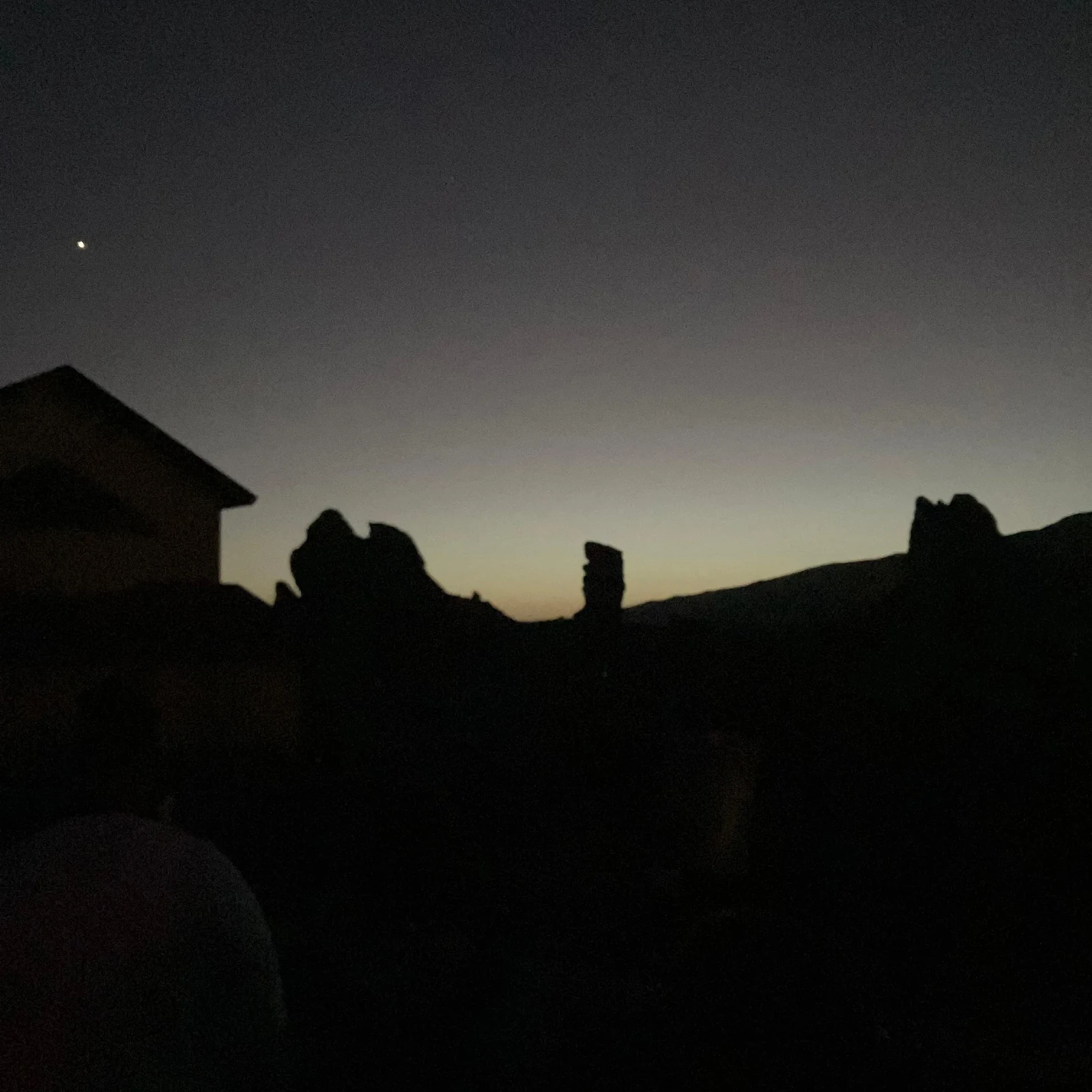 Coucher de soleil et observation des étoiles au Teide