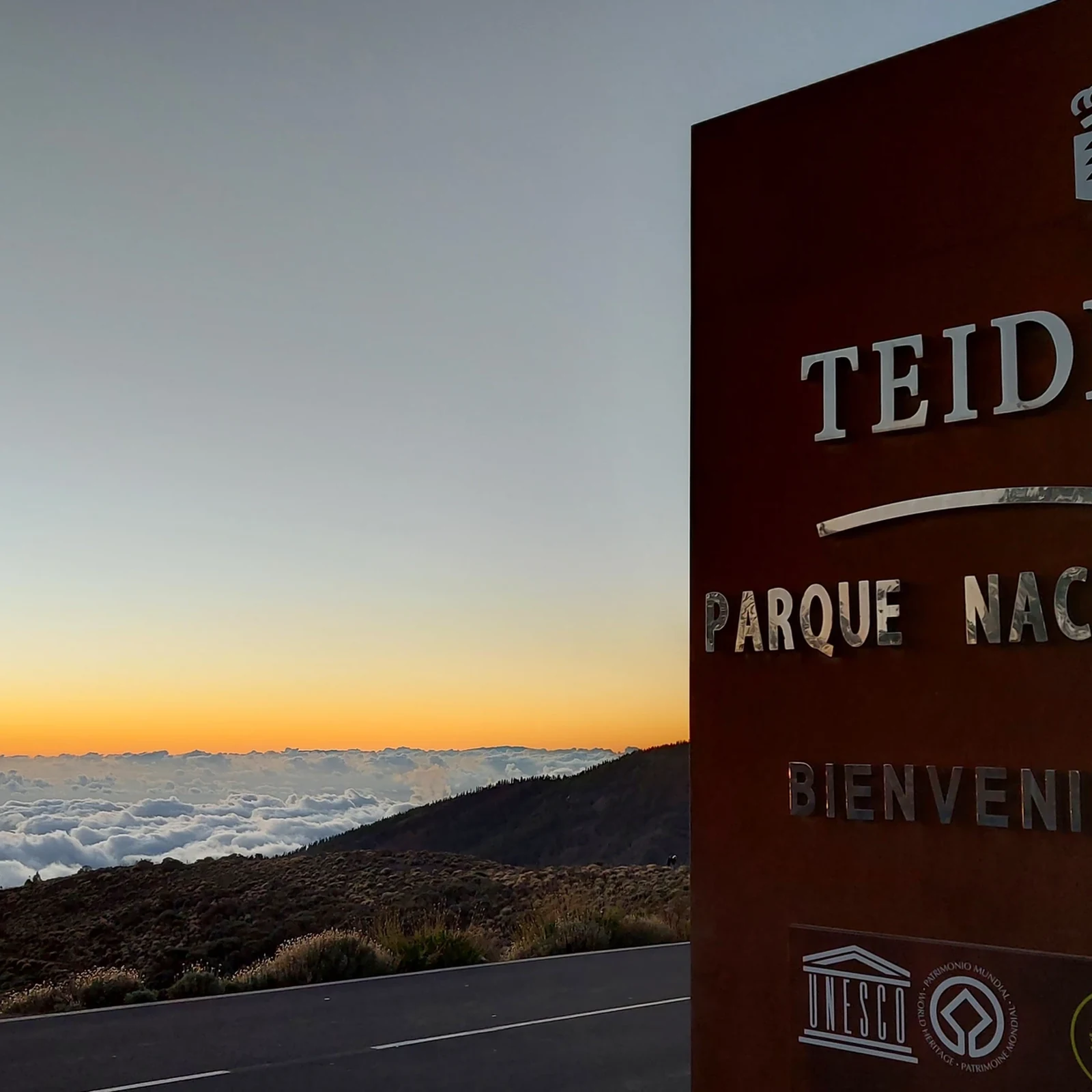 Coucher de soleil et observation des étoiles au Teide