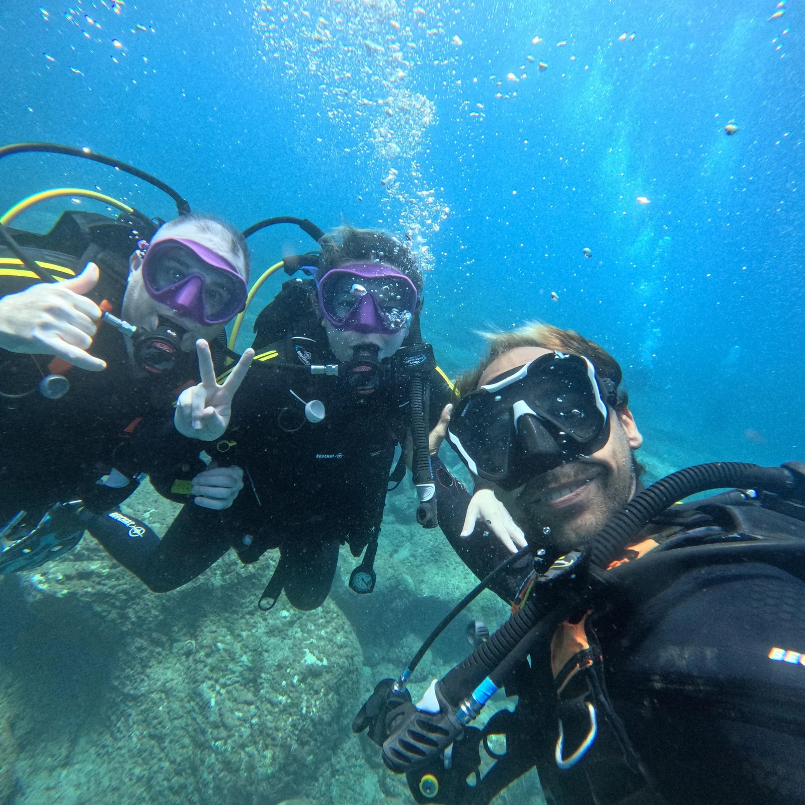 Baptême de plongée et snorkeling à Tenerife depuis Puerto Colón