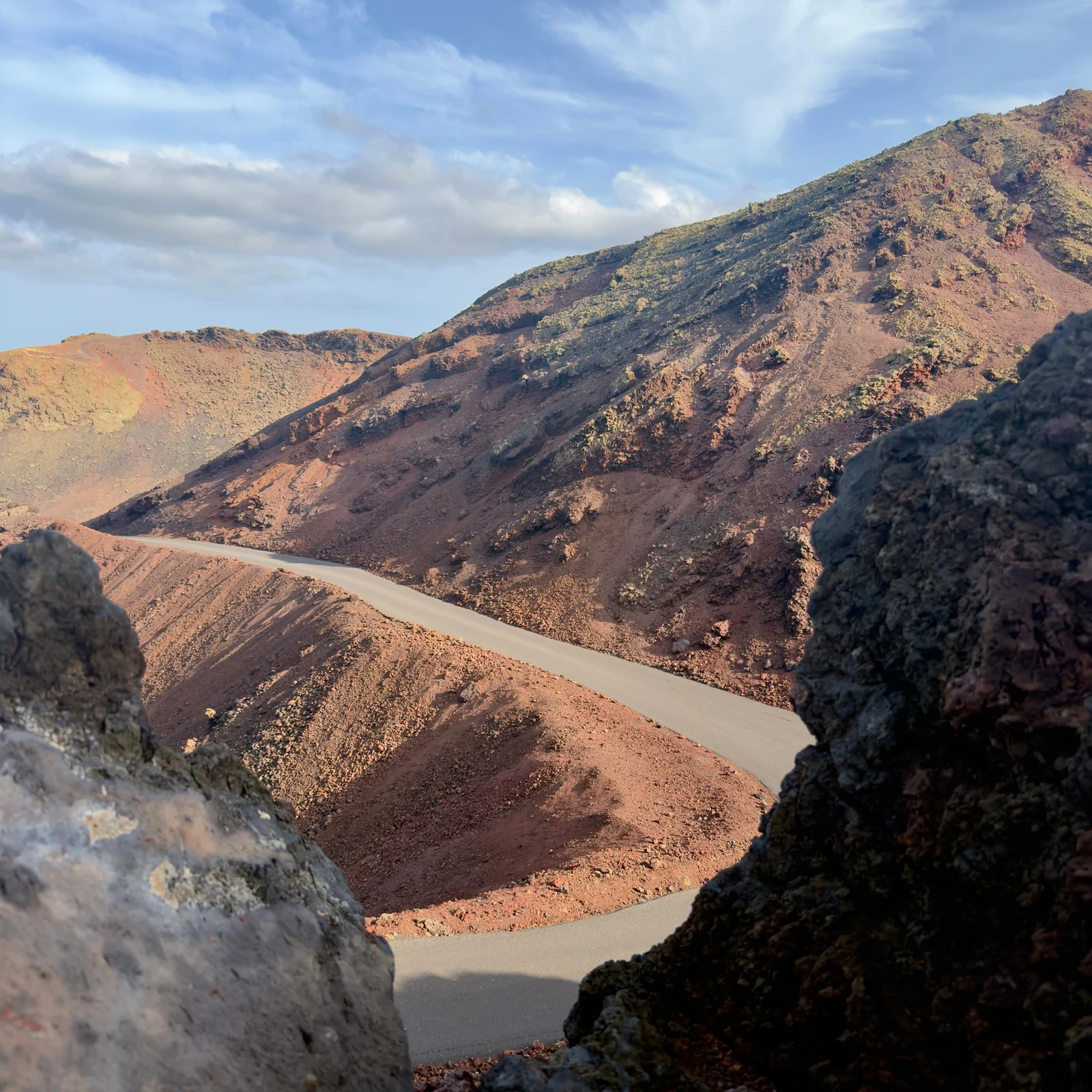 Timanfaya au coucher du soleil, avec visite guidée et dîner