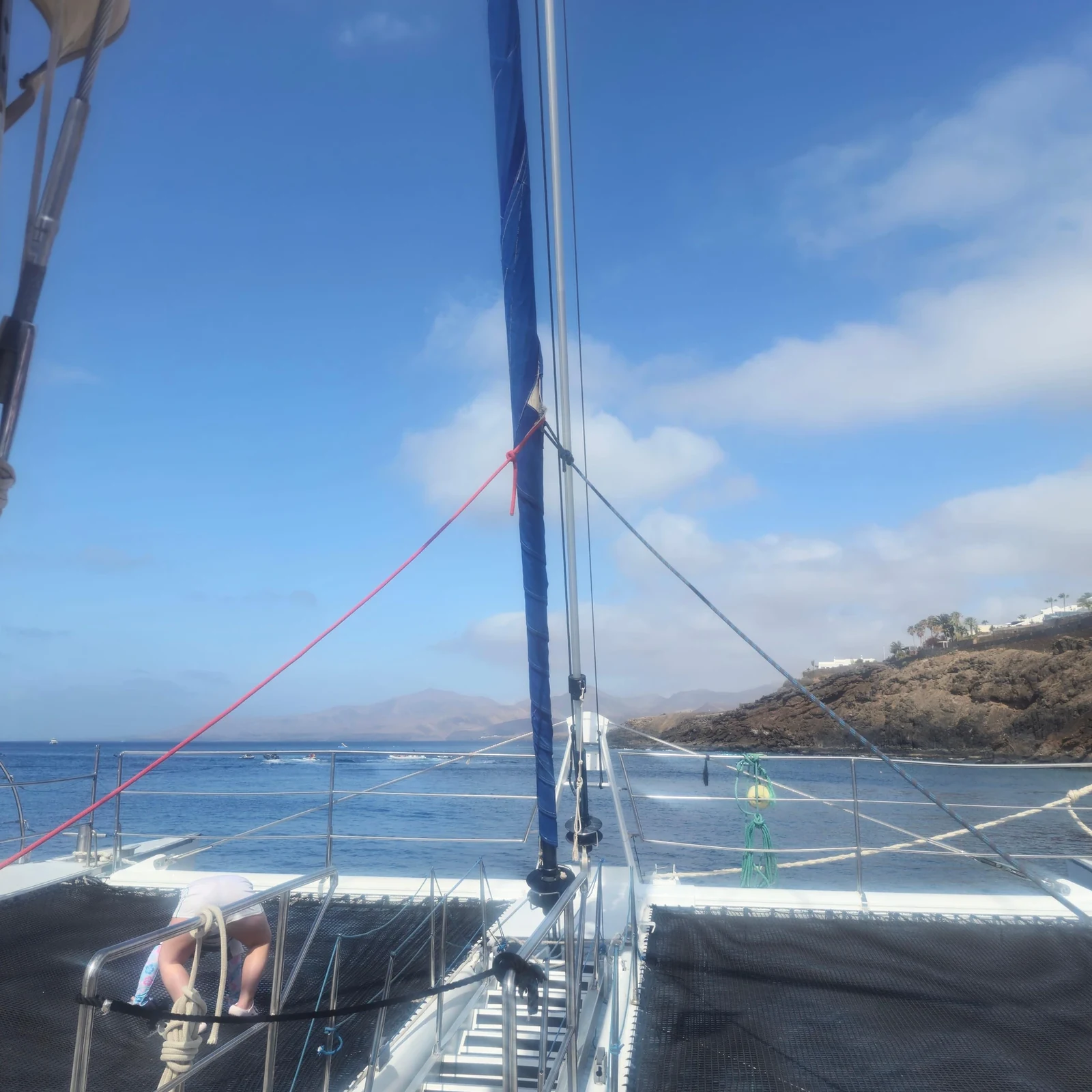 Papagayo catamaran trip with swimming, kayaking and lunch