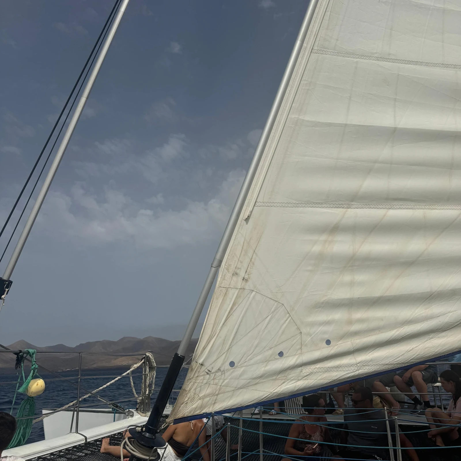 Papagayo catamaran trip with swimming, kayaking and lunch