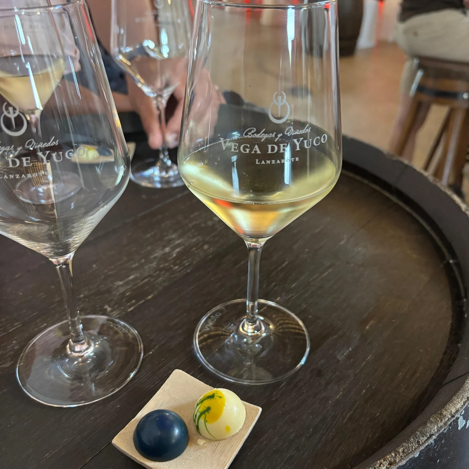 Discover Finca Testeina among volcanic vines at sunset