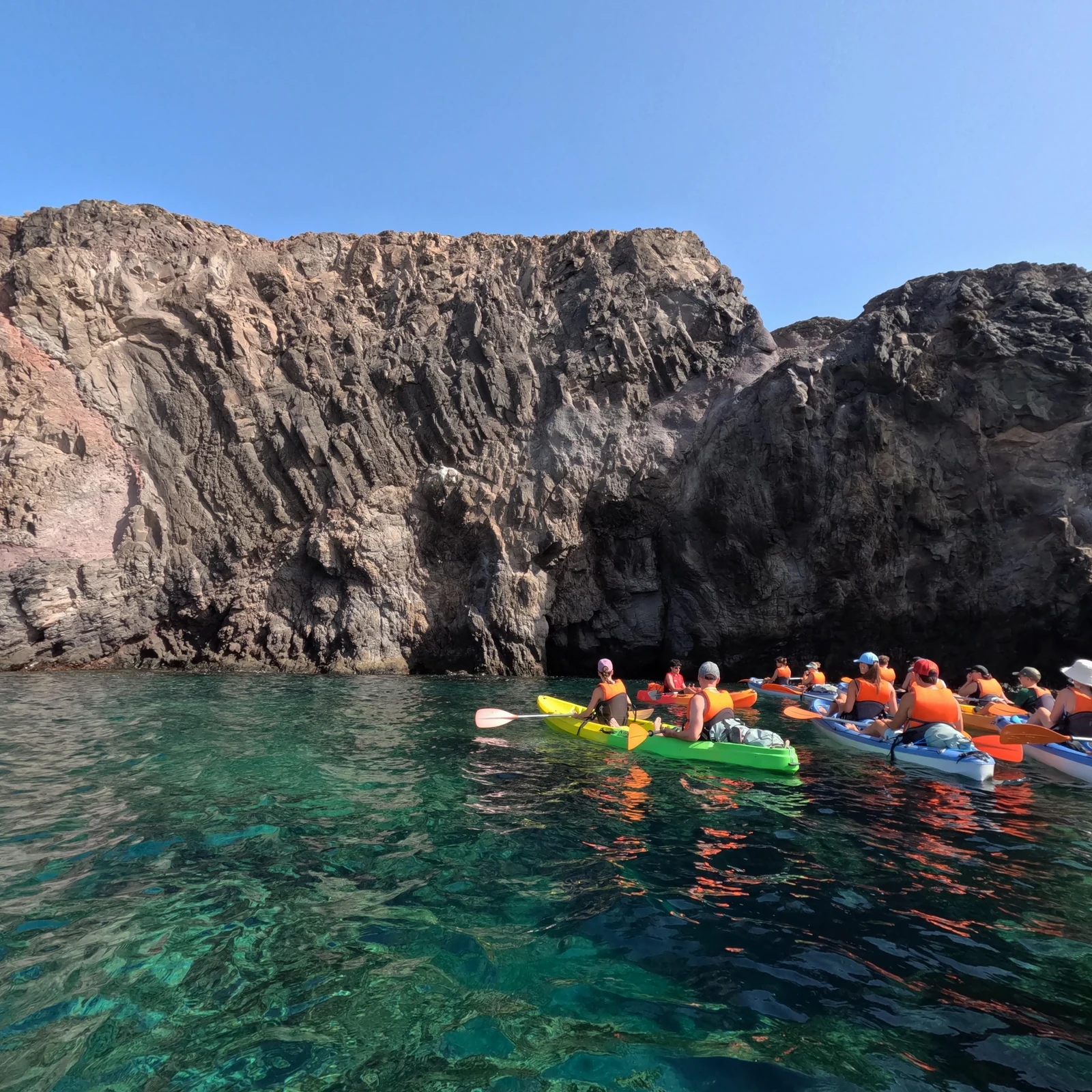 Kayak et snorkeling entre Playa Blanca et Papagayo