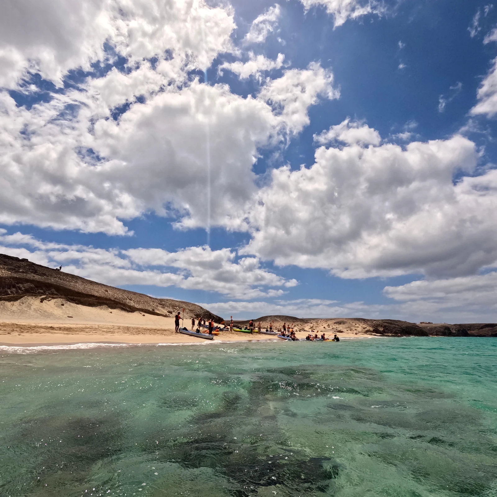 Kayak et snorkeling entre Playa Blanca et Papagayo
