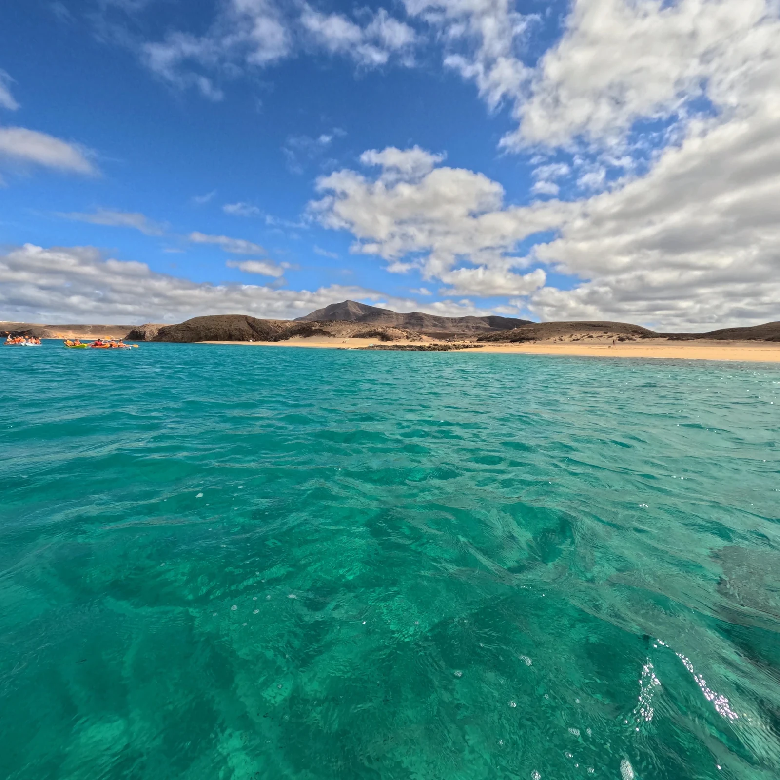 Kayak et snorkeling entre Playa Blanca et Papagayo