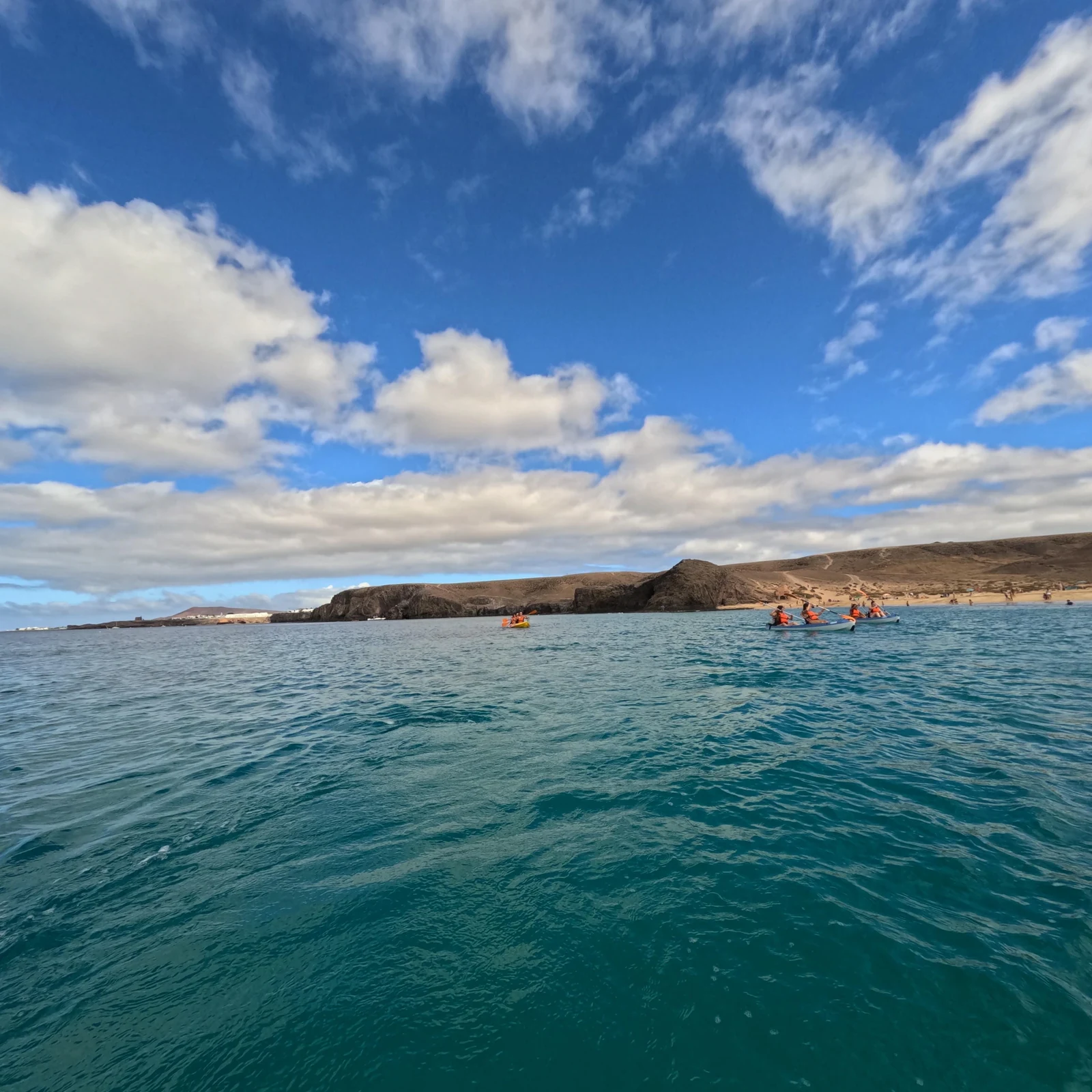 Kayak et snorkeling entre Playa Blanca et Papagayo