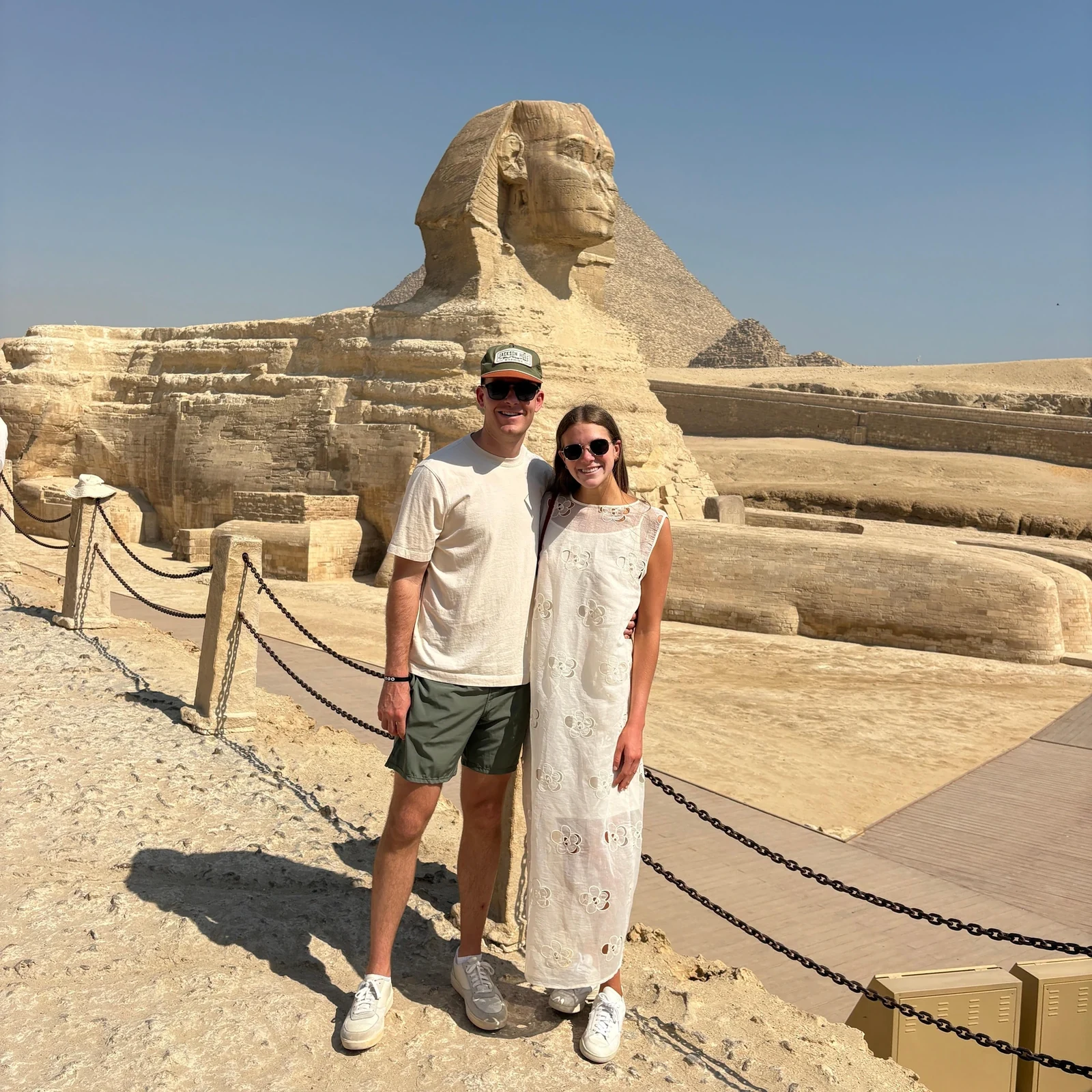 Explore the Giza Pyramids and Great Sphinx in private