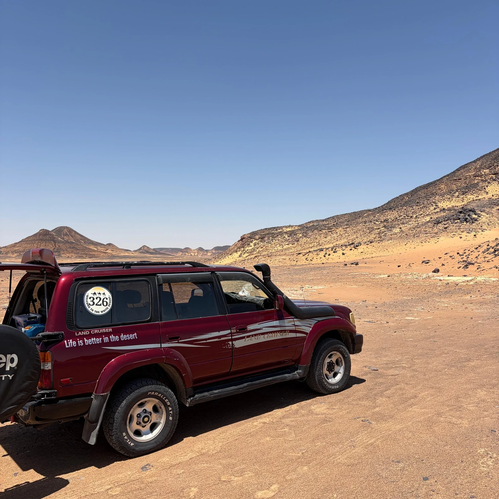Dos días entre Bahariya y el Desierto Blanco