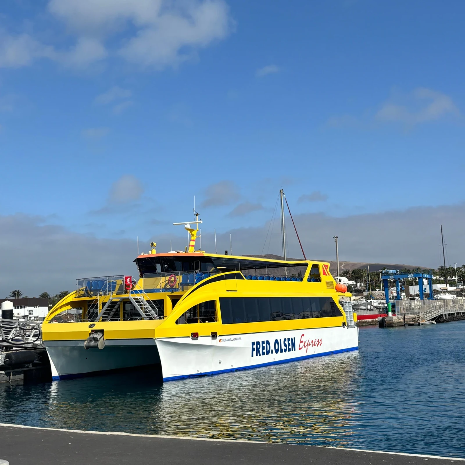 Cruza entre Lanzarote y Fuerteventura en 35 minutos