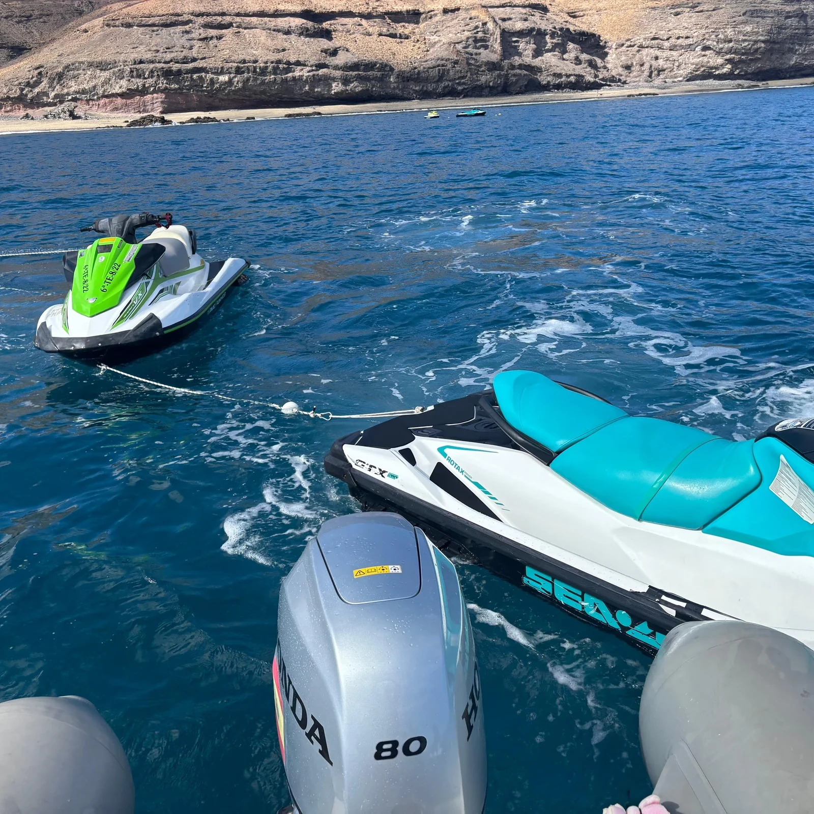 Jet ski adventure from Morro Jable with no licence required