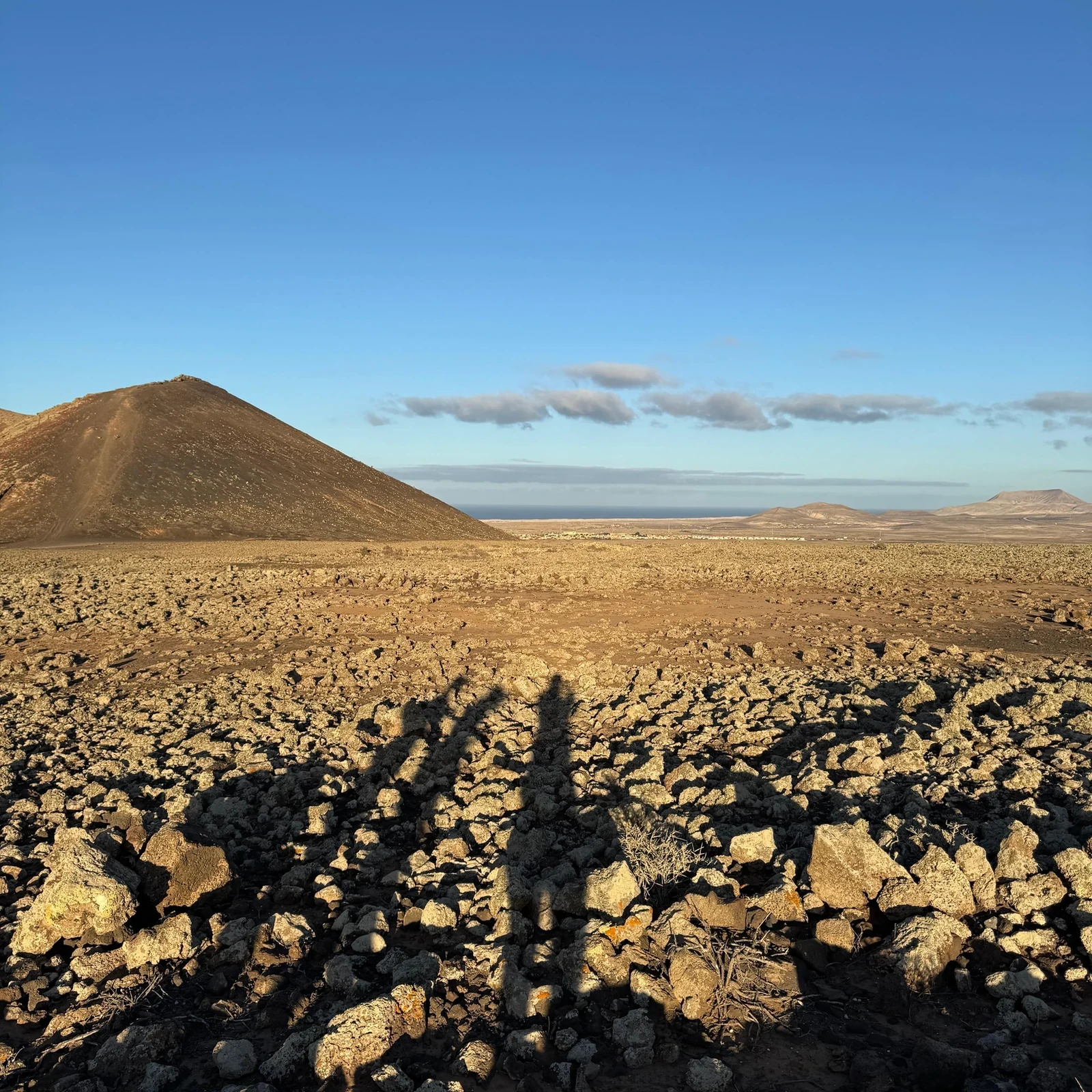 Montez au Calderón Hondo tandis que le soleil décline