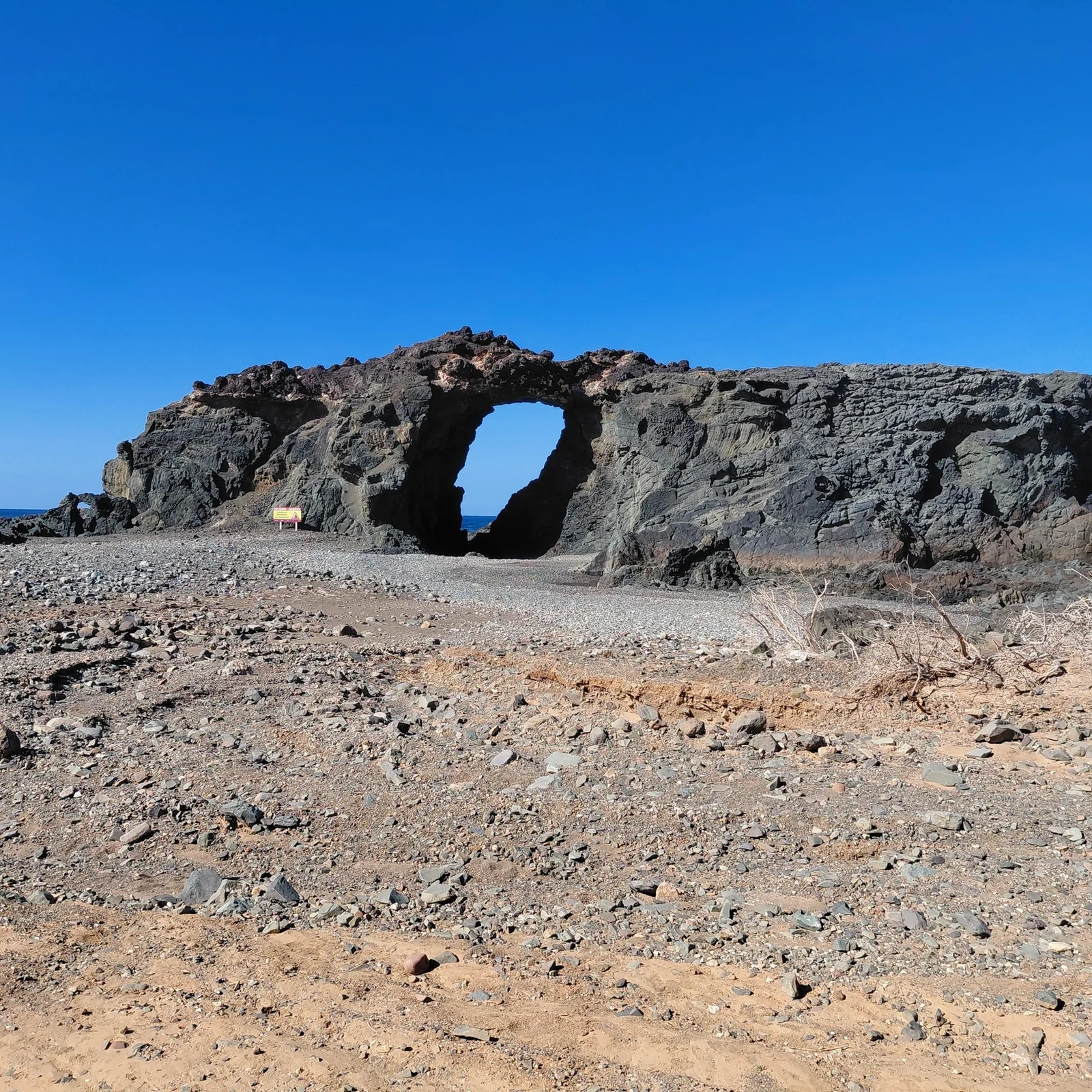 Two wild landscapes on one western Fuerteventura hike