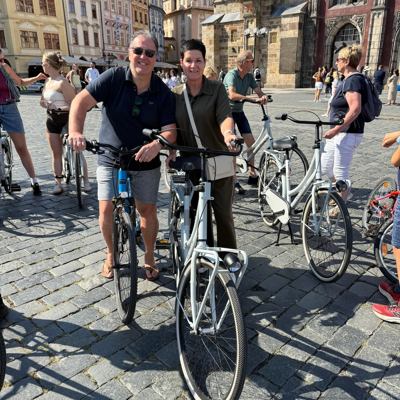 Cycle through Prague’s major historic neighbourhoods