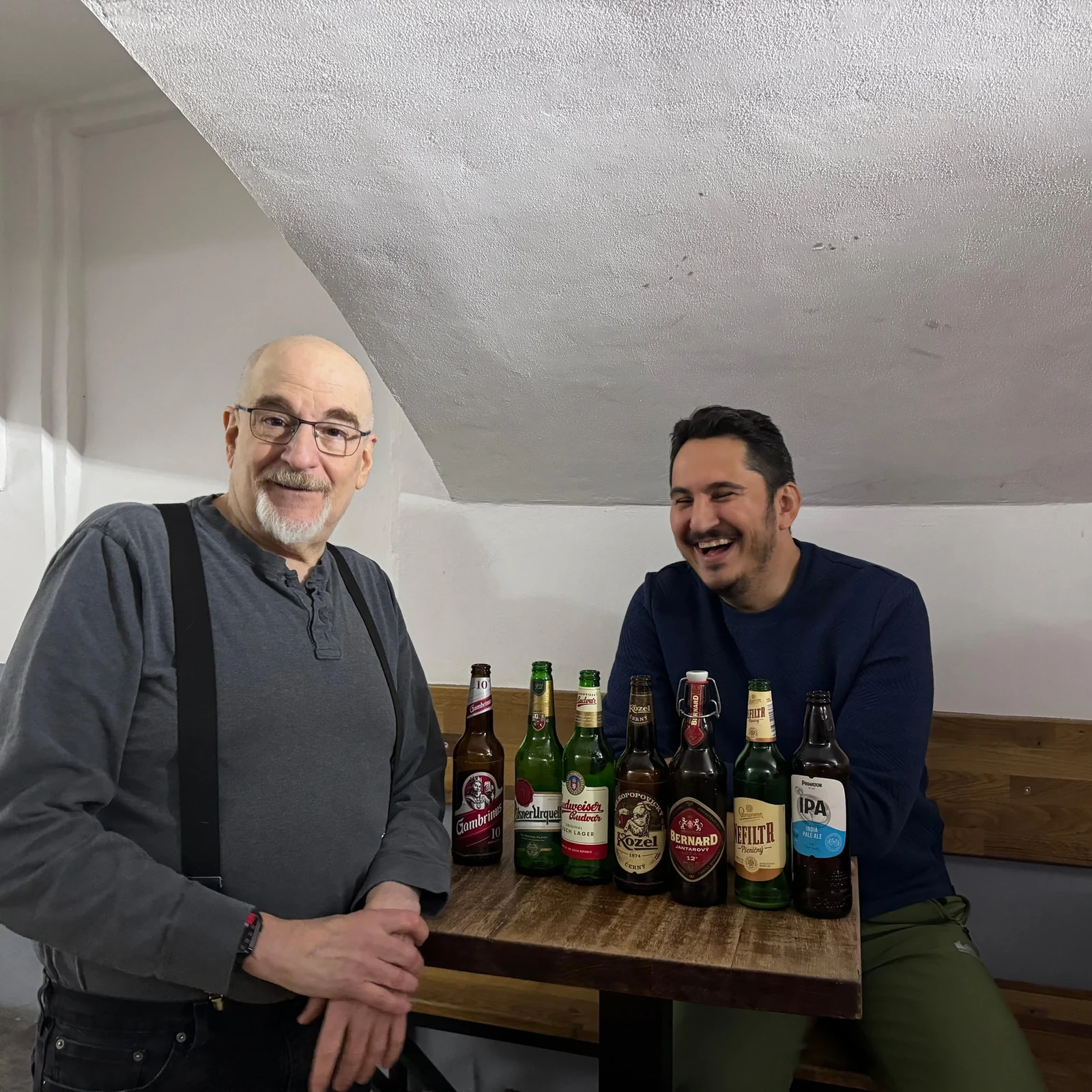 Discover seven Czech beers in central Prague