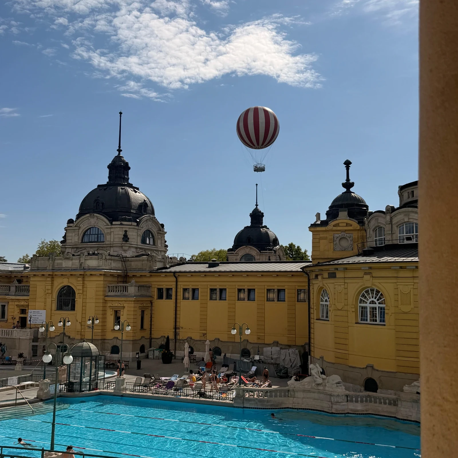 Ein Tag im Thermalwasser des Széchenyi-Bads
