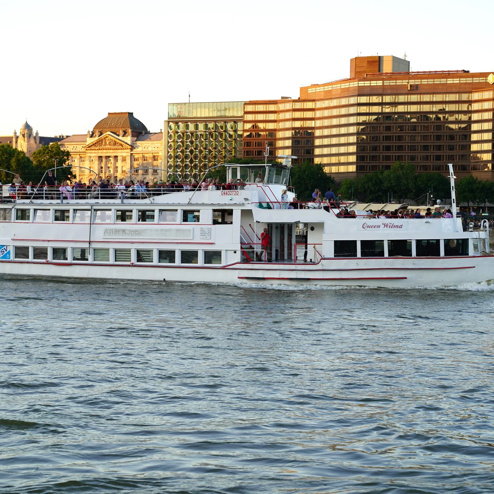 See Budapest from the Danube at sunset or after dark
