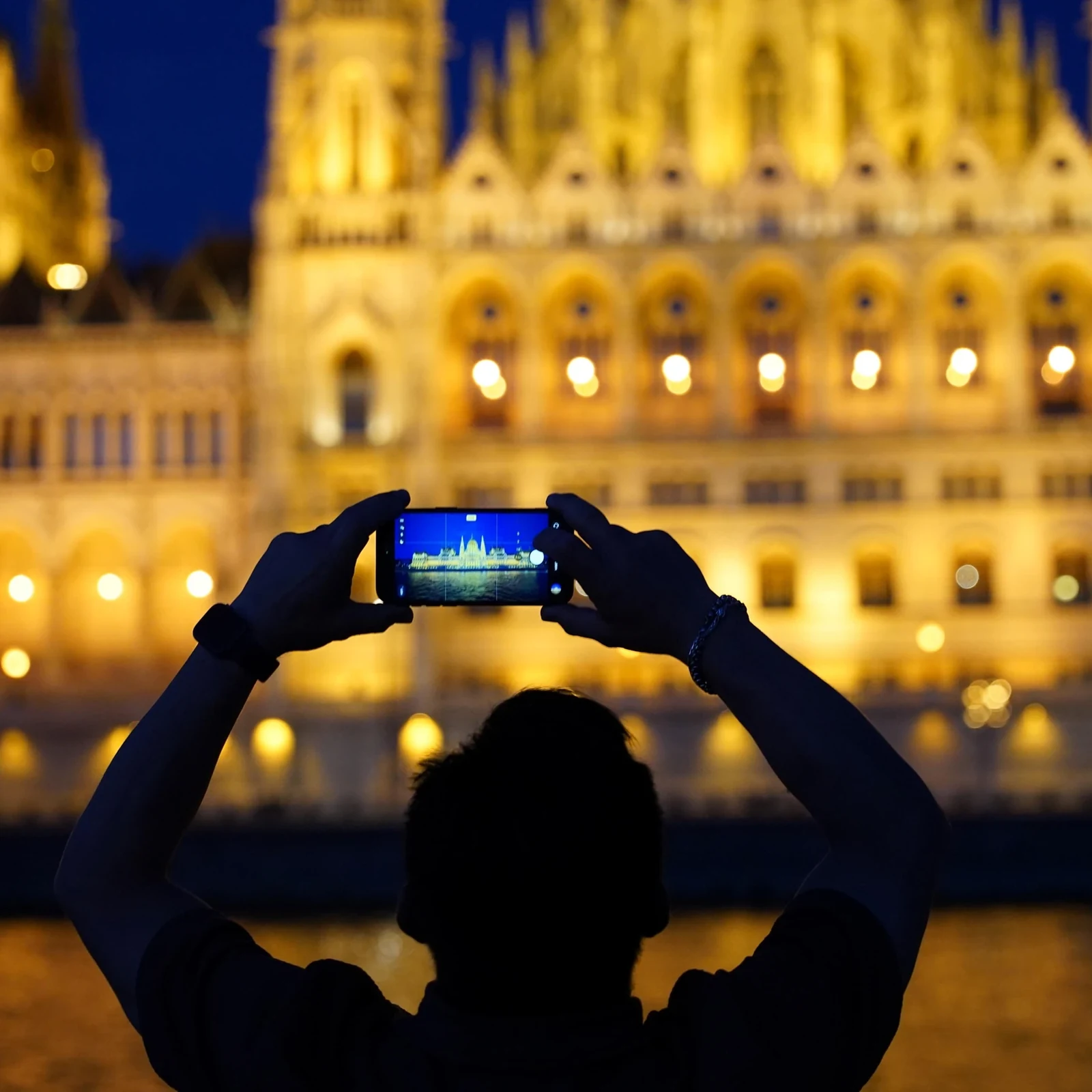 See Budapest from the Danube at sunset or after dark