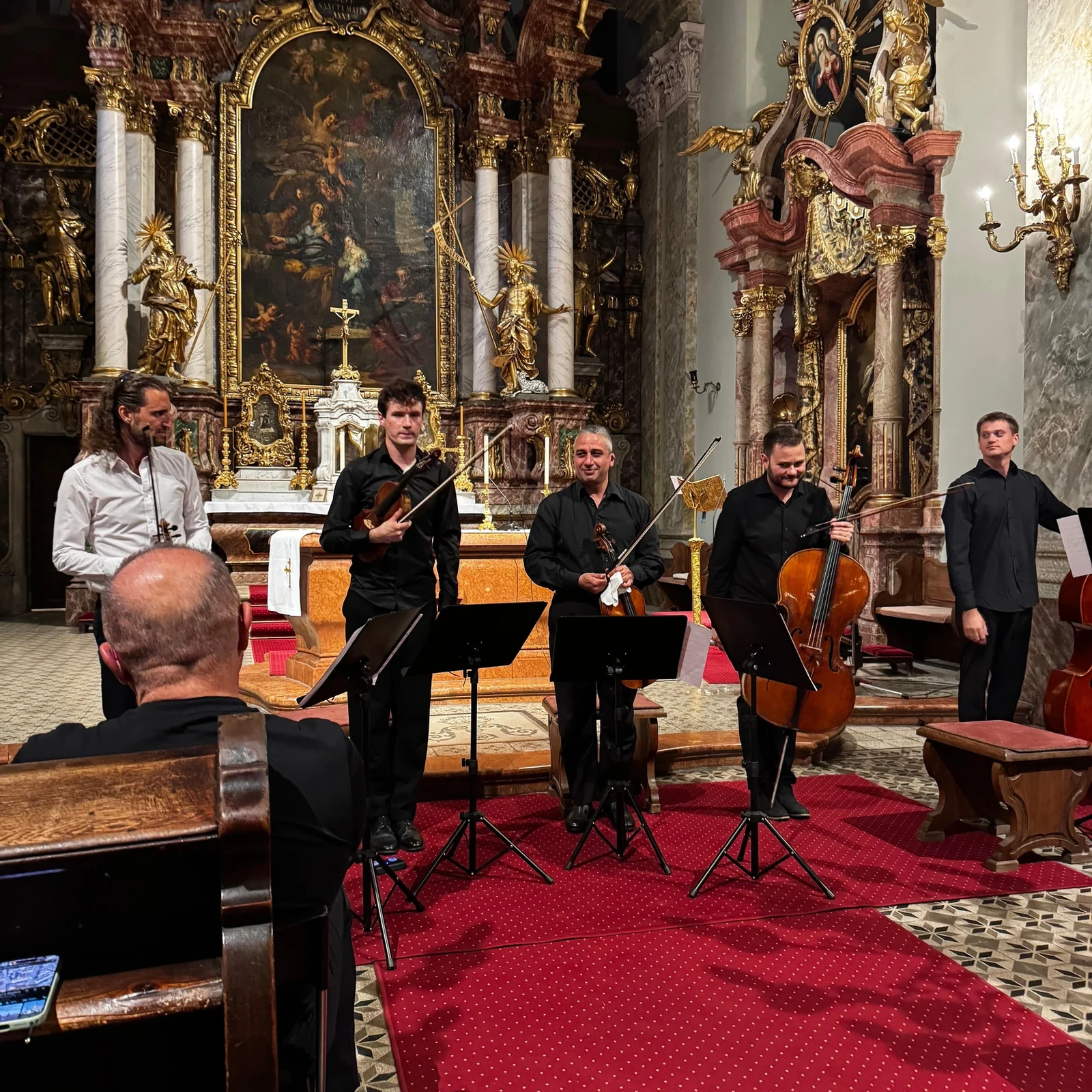 Vivaldi, Mozart et Bach dans une église baroque de Budapest