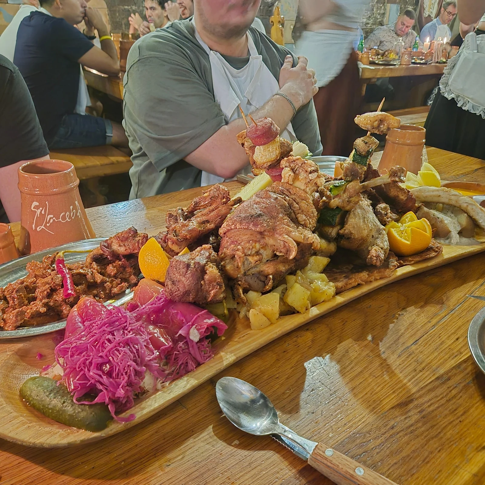 Cena medieval Sir Lancelot en Budapest