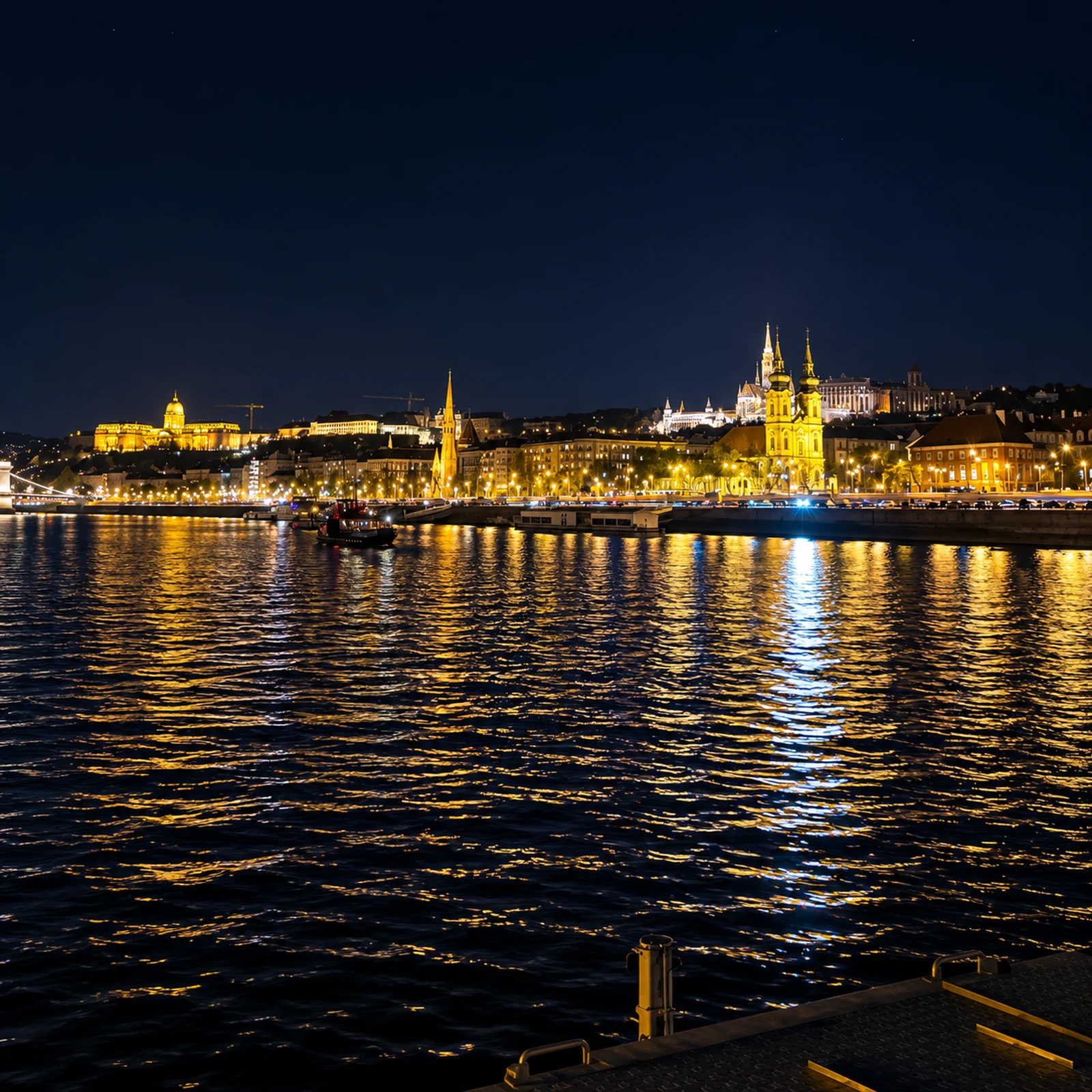 Erlebe Budapest bei einer einstündigen Fahrt auf der Donau