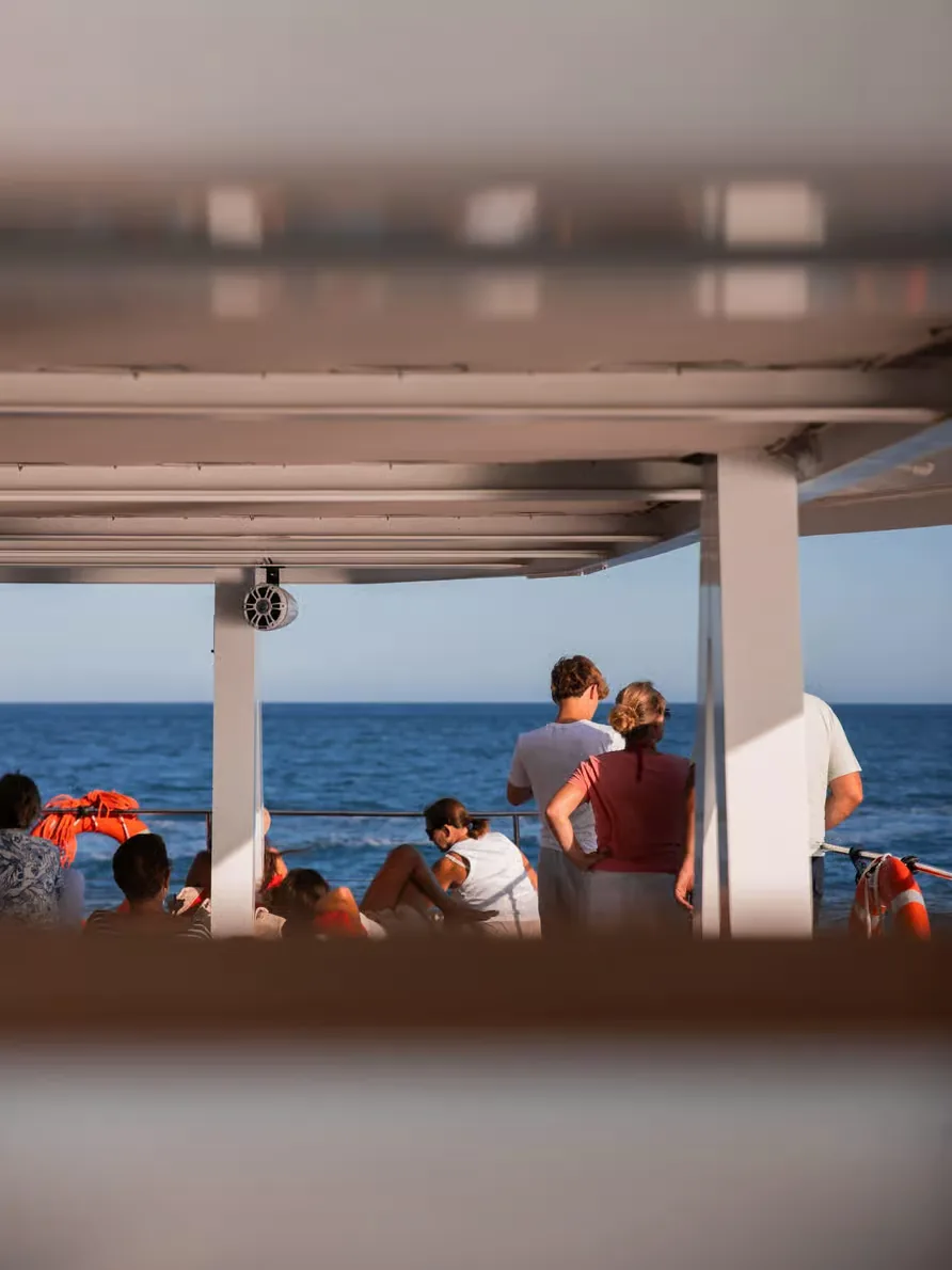 Croisière en catamaran au coucher du soleil à Nice vers Villefranche-sur-Mer