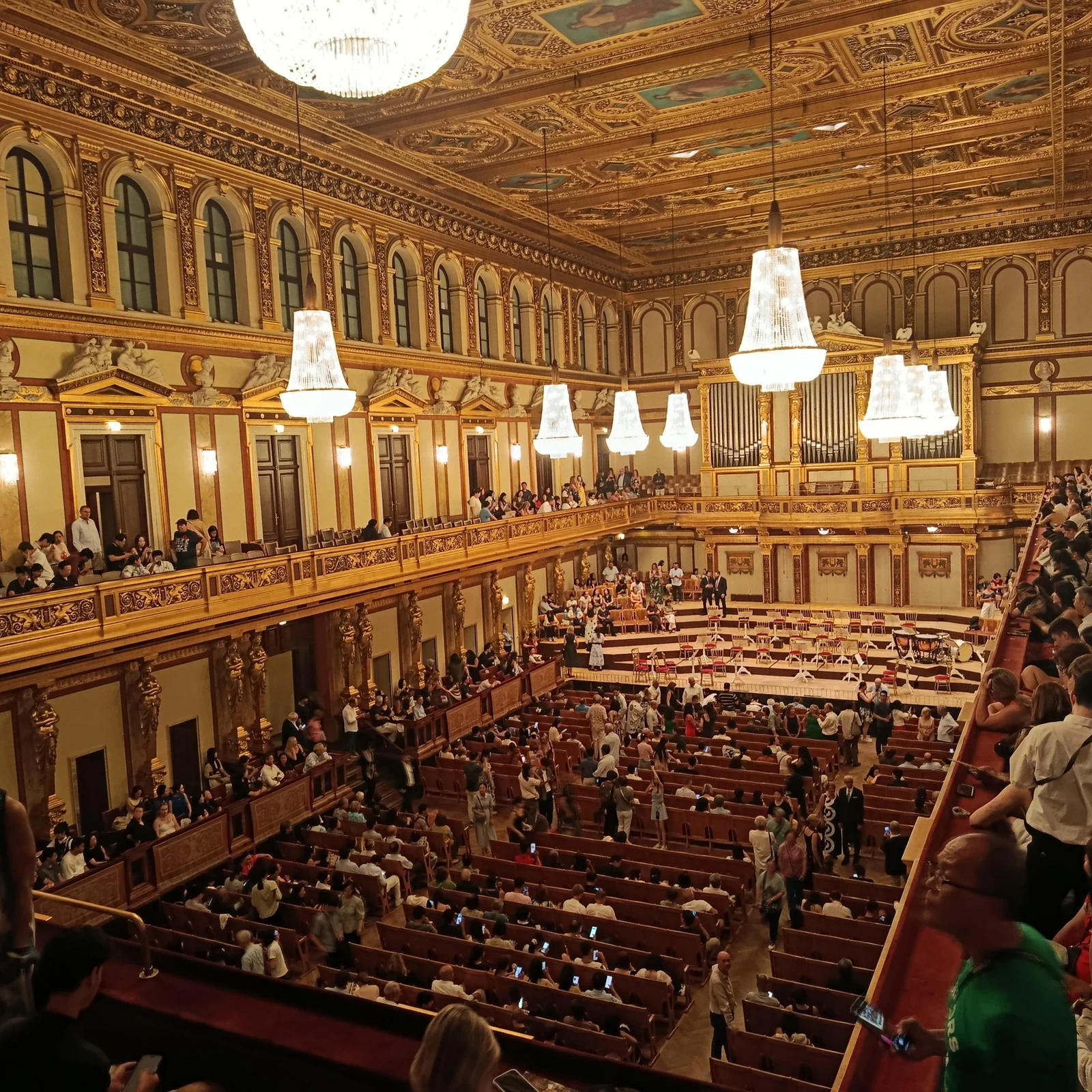 Mozart und Strauss im Goldenen Saal in Wien
