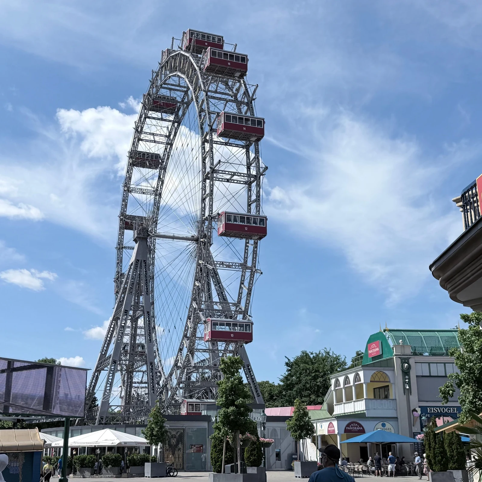 See Vienna from the Vienna Giant Ferris Wheel