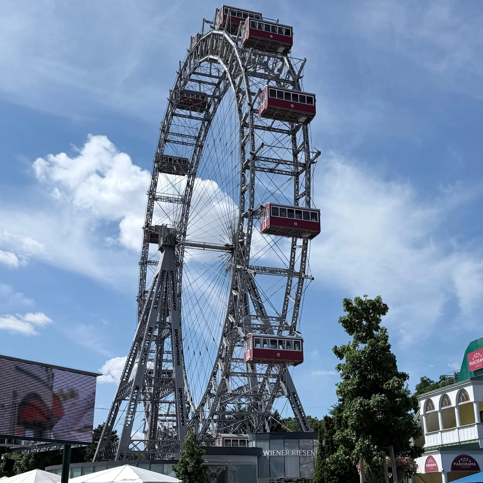 See Vienna from the Vienna Giant Ferris Wheel