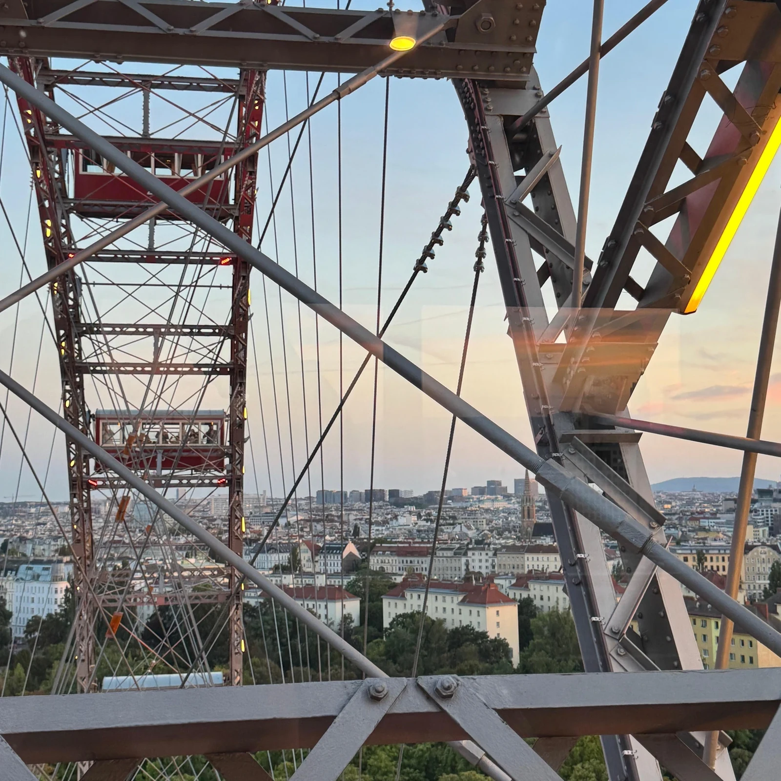 See Vienna from the Vienna Giant Ferris Wheel
