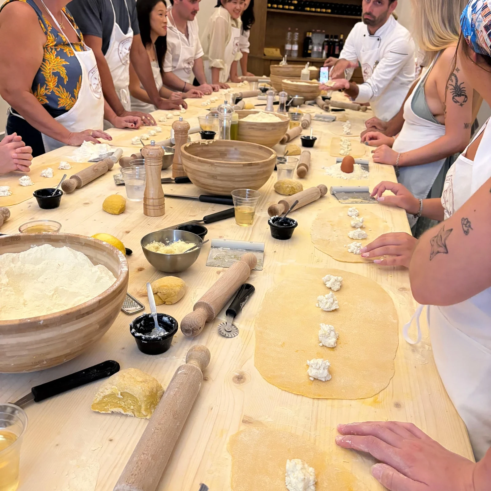 Bereite in Florenz frische Pasta zu und genieße sie anschließend