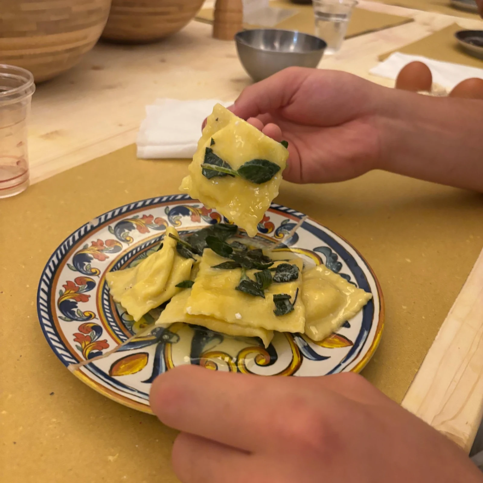 Bereite in Florenz frische Pasta zu und genieße sie anschließend