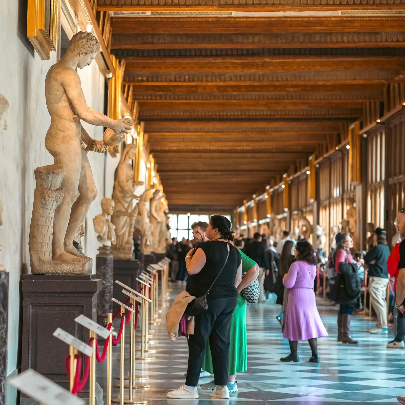 Uffizi, Accademia oder beide in Ihrem Tempo