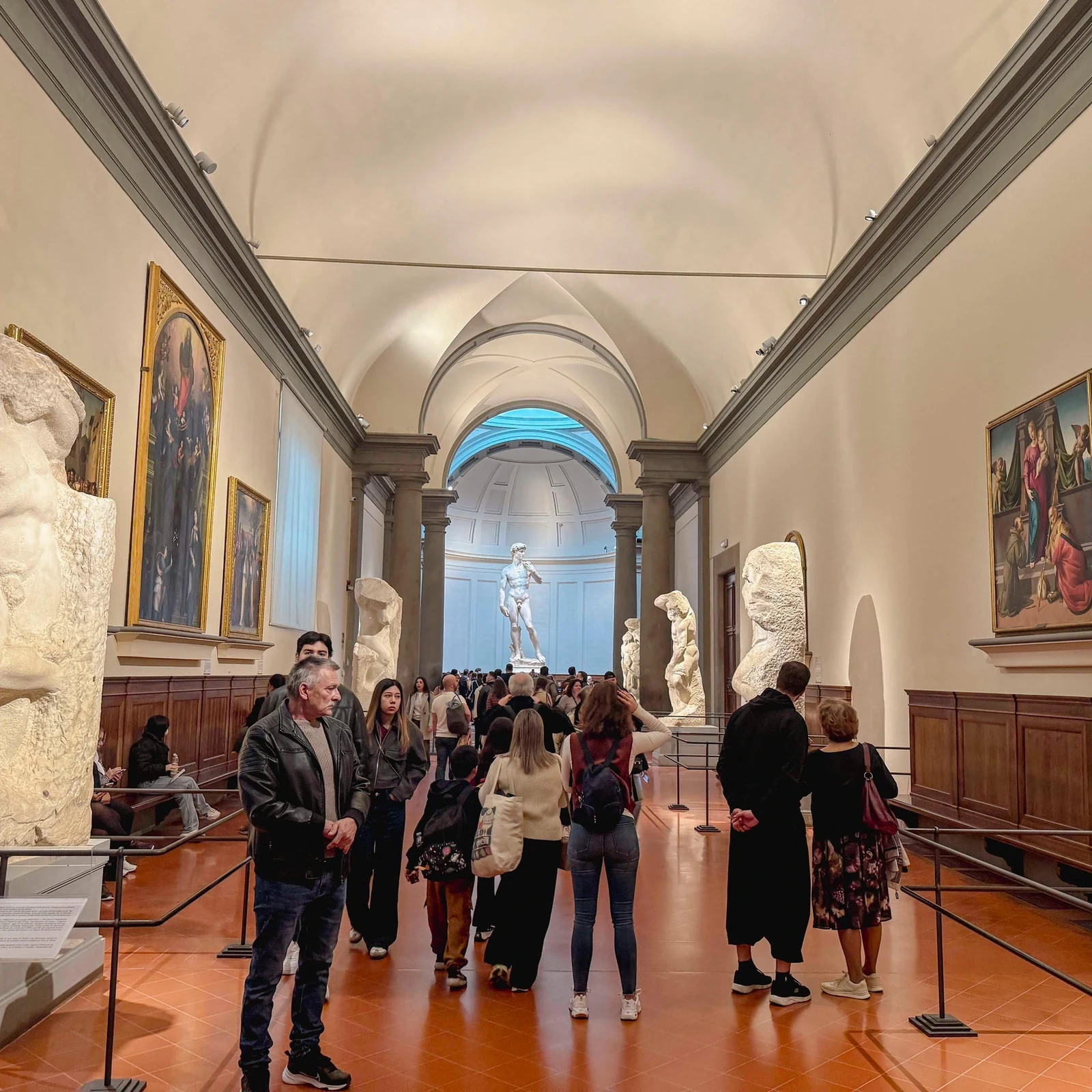 Uffizi, Accademia oder beide in Ihrem Tempo