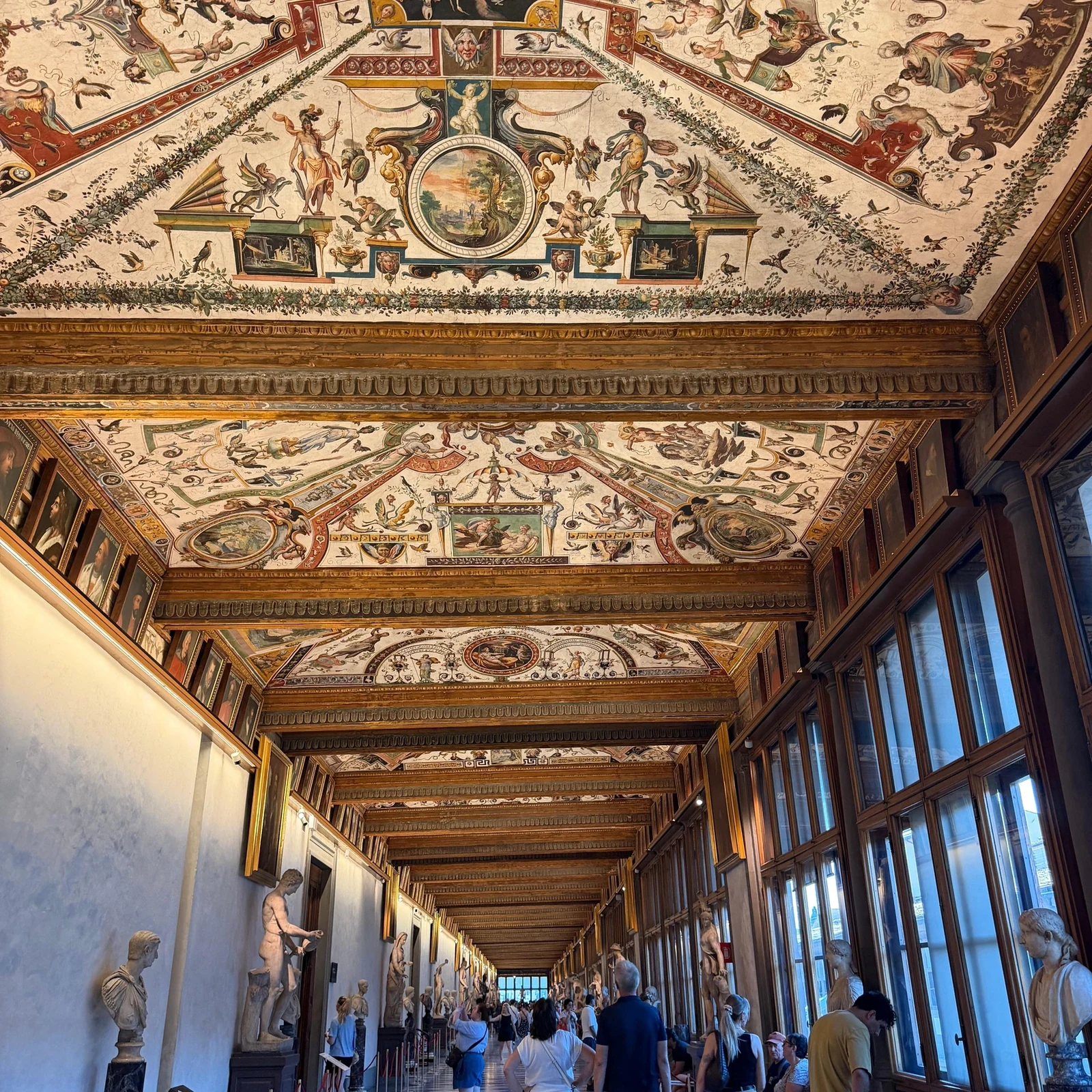Uffizi, Accademia oder beide in Ihrem Tempo