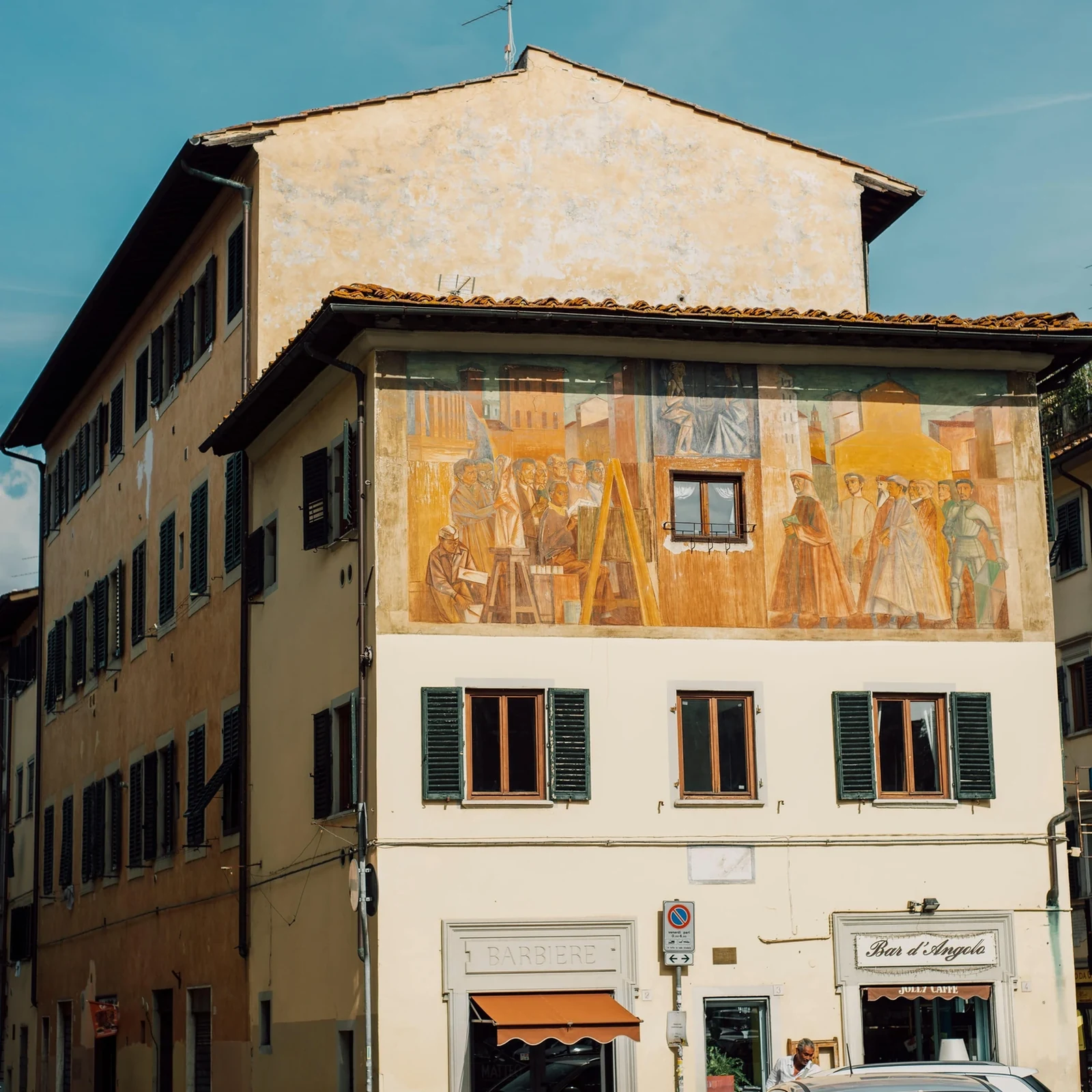 Florenz und seine Hügel im Golfcart