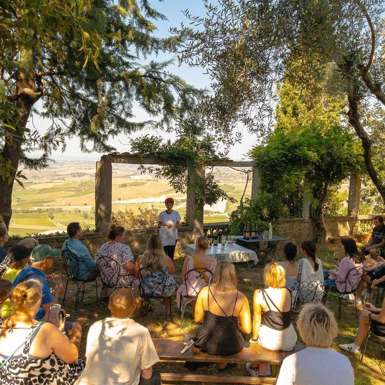 Le Val d'Orcia depuis Florence : trois localités et des dégustations