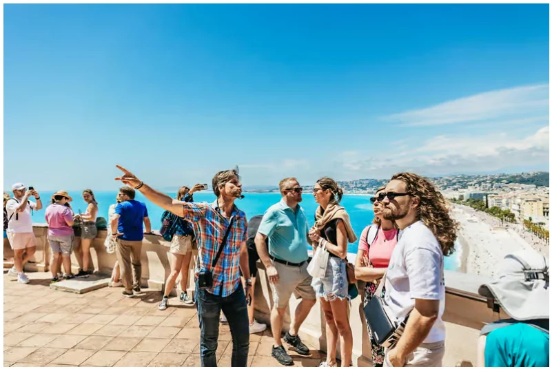 Visite guidée du Vieux Nice avec vues depuis la Colline du Château